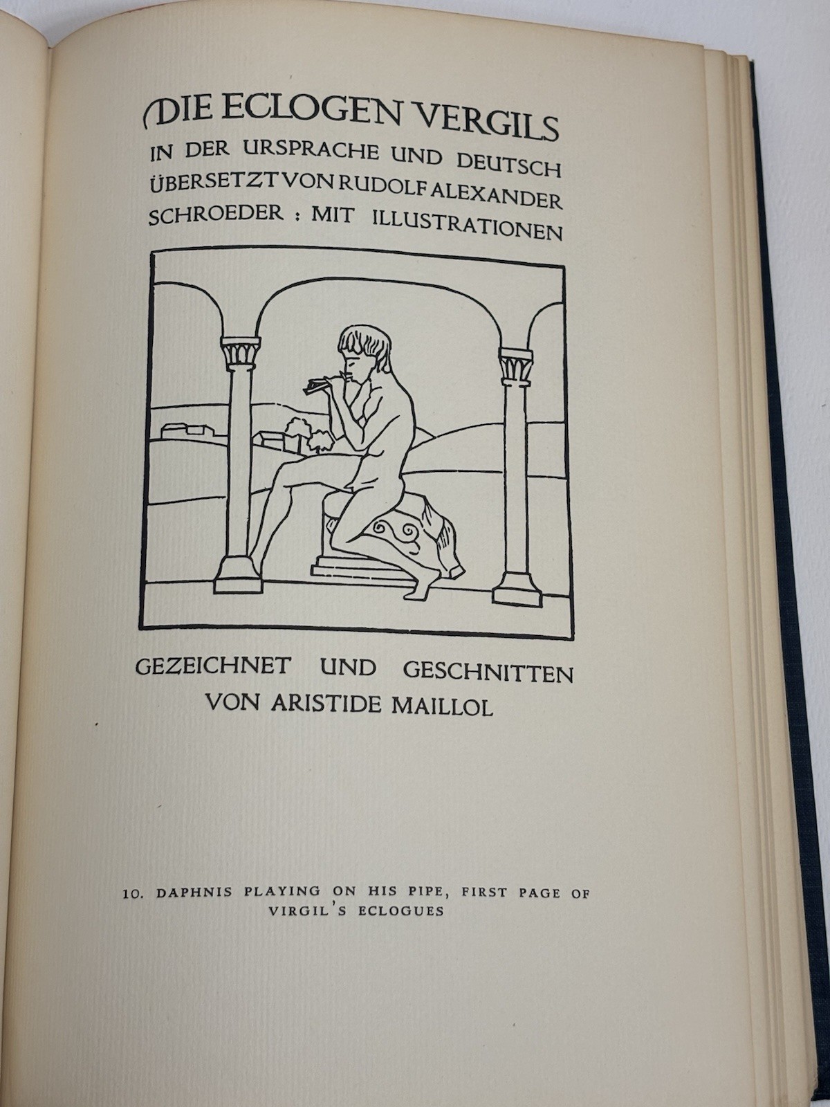 The Woodcuts of Aristide Maillol – 1951 Pantheon