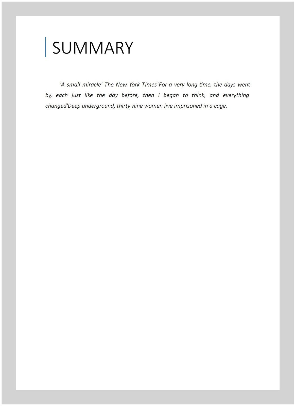 I Who Have Never Known Men, Paperback by Harpman, Jacqueline, Like New Used, …