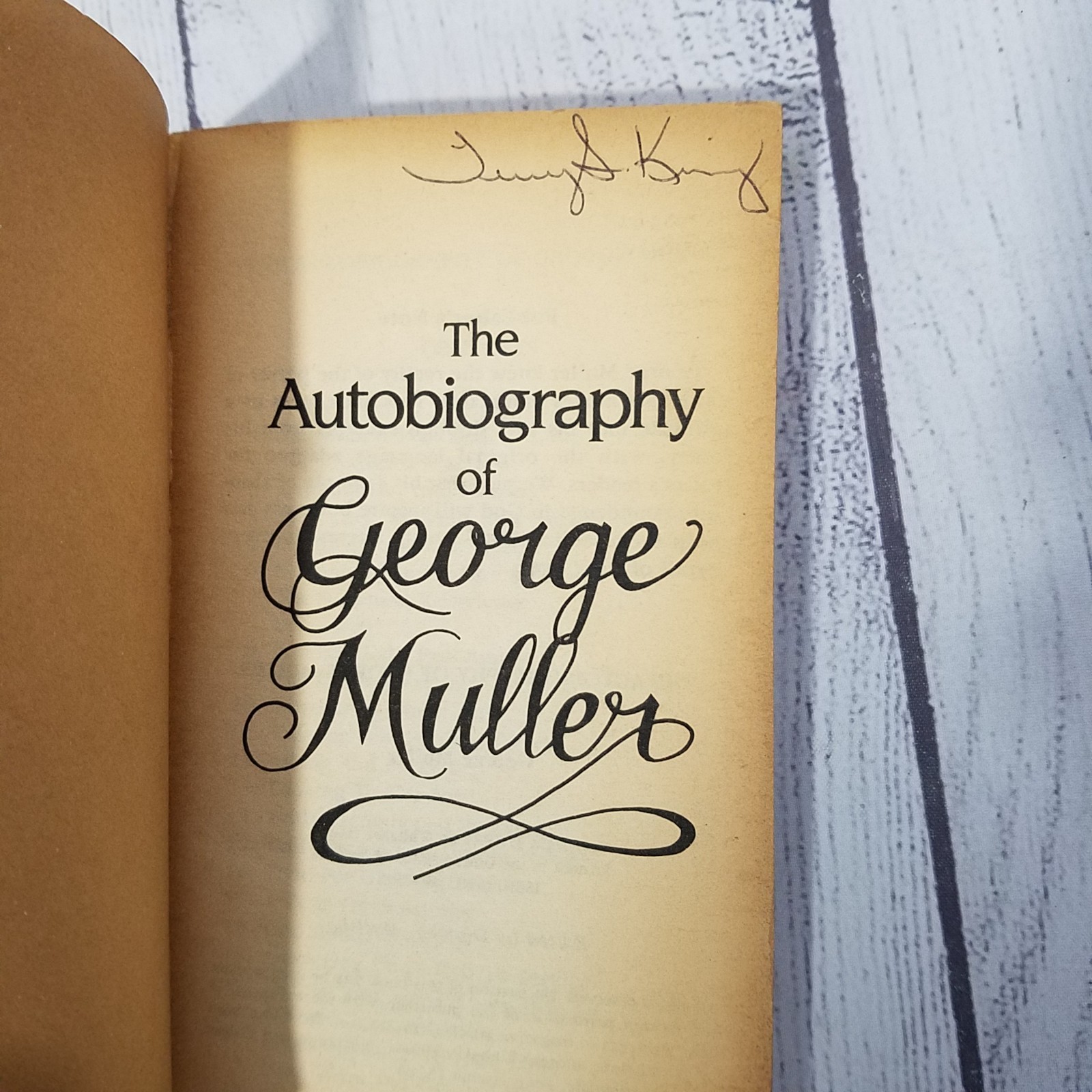 Autobiography Of George Muller Whitaker House 1984 Paperback