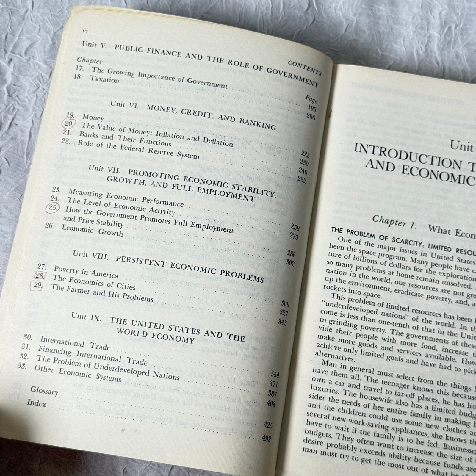 Economics Institutions and Analysis Gerson Antell 1974 AMSCO Textbook Vintage