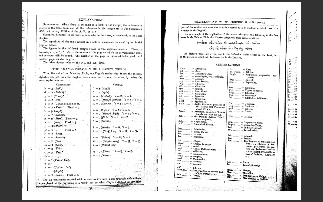 THE COMPANION BIBLE – E W Bullinger- Christian Scripture Commentary Study on CD