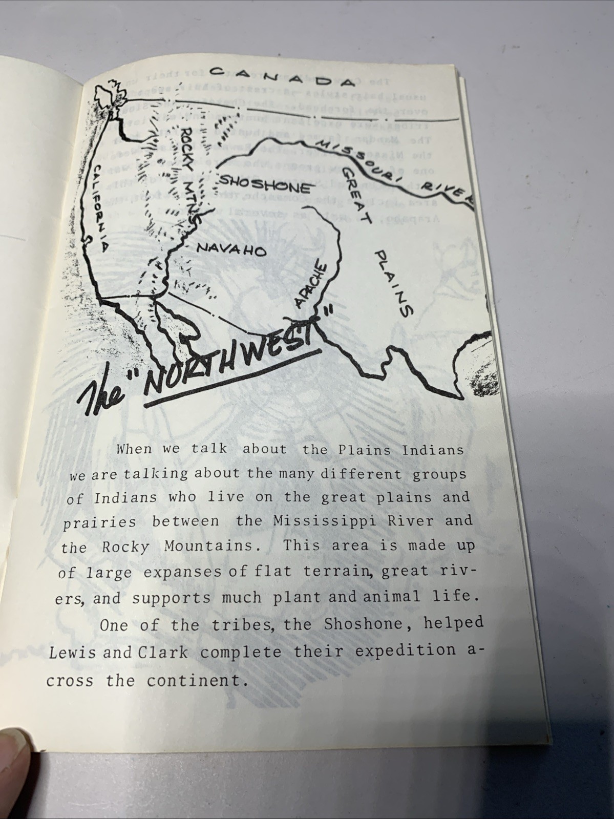 Indians Of The Plains By Anne Hall 26 Pages