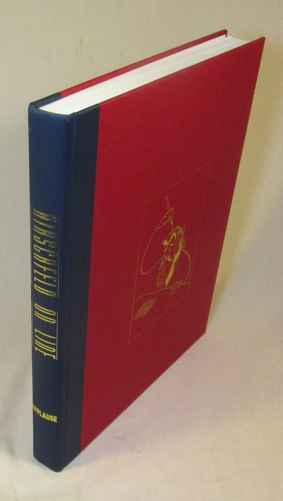 Hirschfeld On Line by Al Hirschfeld Oversized Art Book 1999