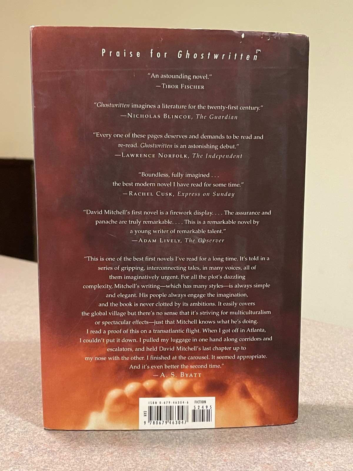 Ghostwritten by David Mitchell (First Edition 2nd Printing Hardcover Cloud Atlas