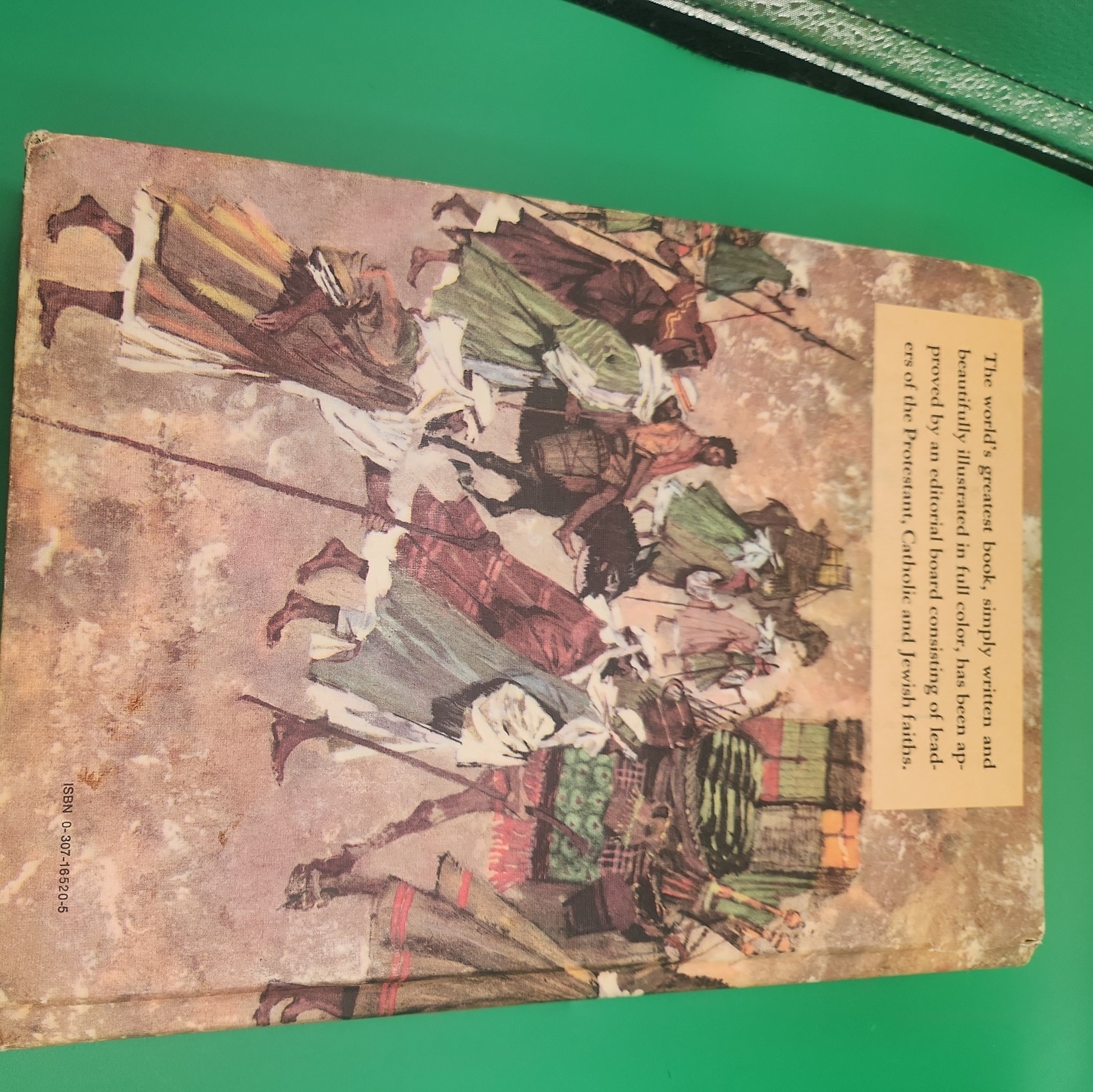 Vintage 1965 The Children’s Bible Book Hardcover God Religion 510 Pages