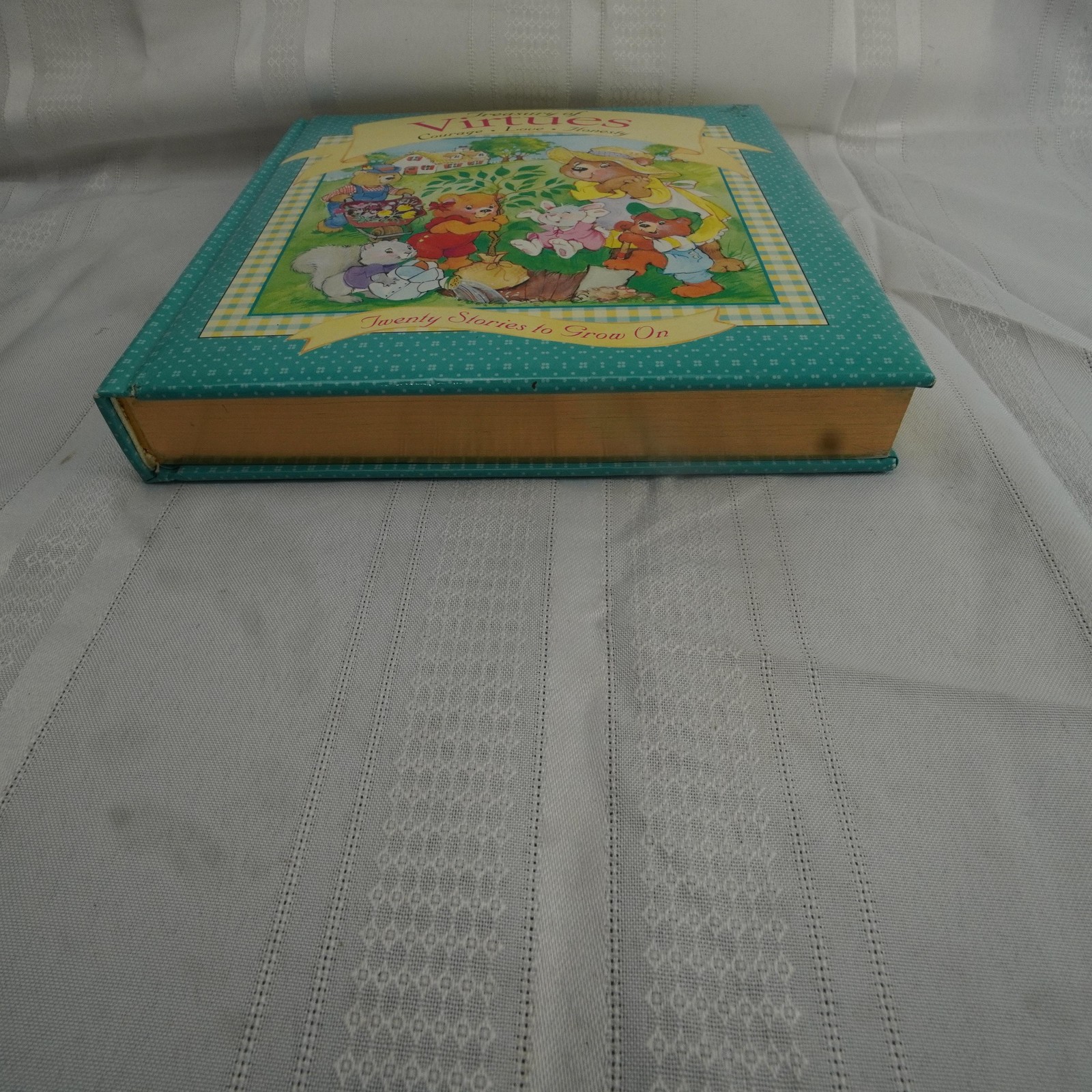 Treasury Of Virtues Courage Love Honesty Kids Illustrated Hardcover Storybook