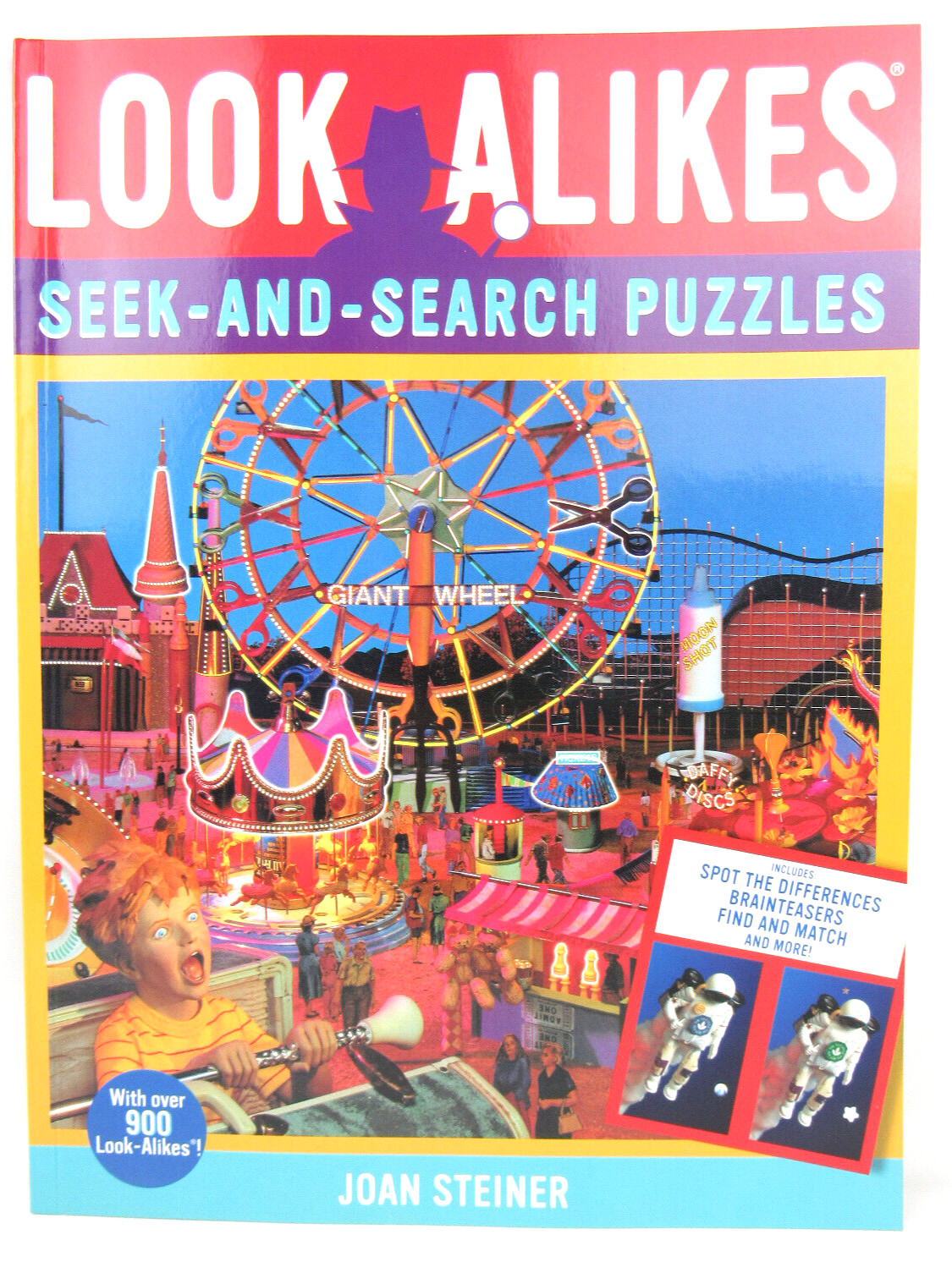 LOOK ALIKES Seek – And – Search PUZZLES By Joan Steiner Over 900 Look-Alikes NEW