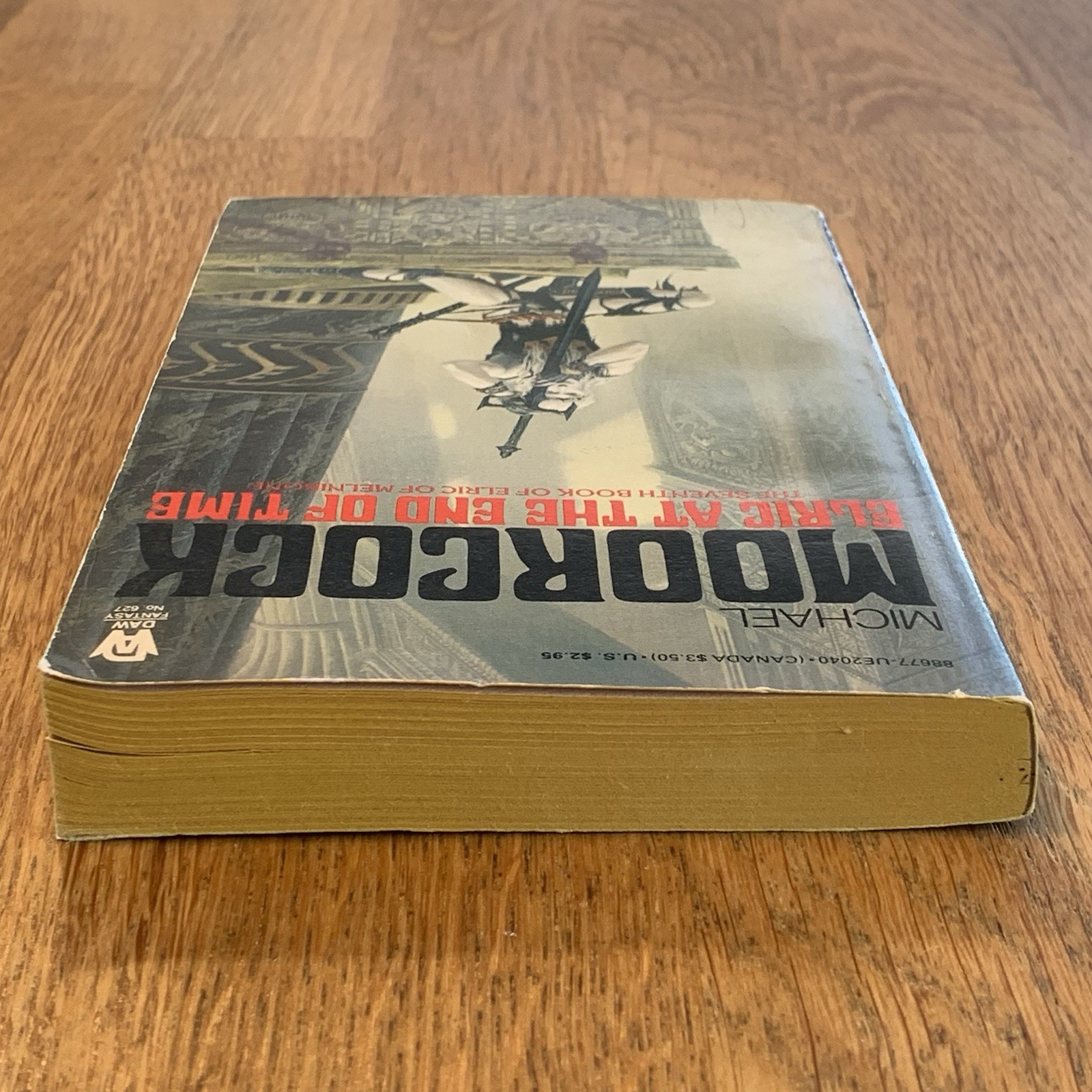 ELRIC AT THE END OF TIME Michael Moorcock 1985 DAW Fantasy PB 1st Edition Book 7