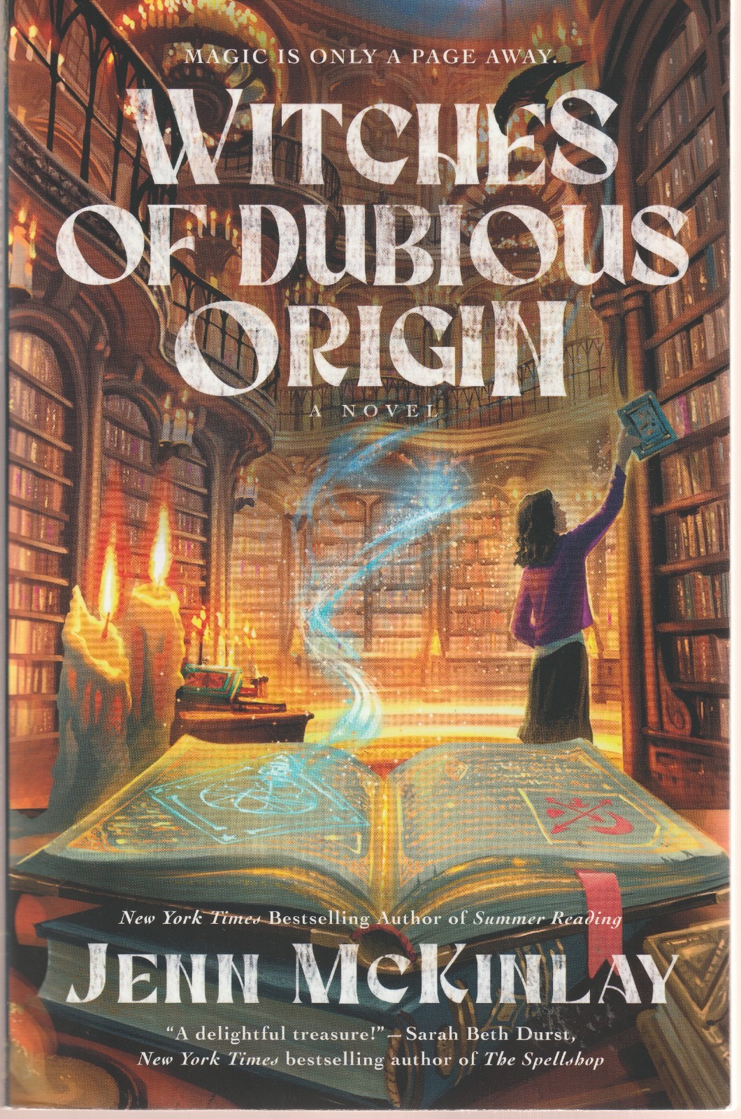 WITCHES OF DUBIOUS ORIGIN/A Novel/by Jenn McKinlay /Trade Paperback 2025