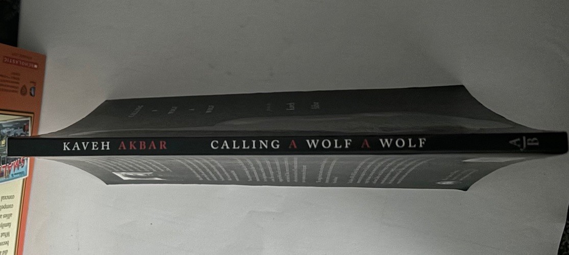 Calling a Wolf a Wolf Kaveh Akbar Paperback 2017 Alice James Books Poetry