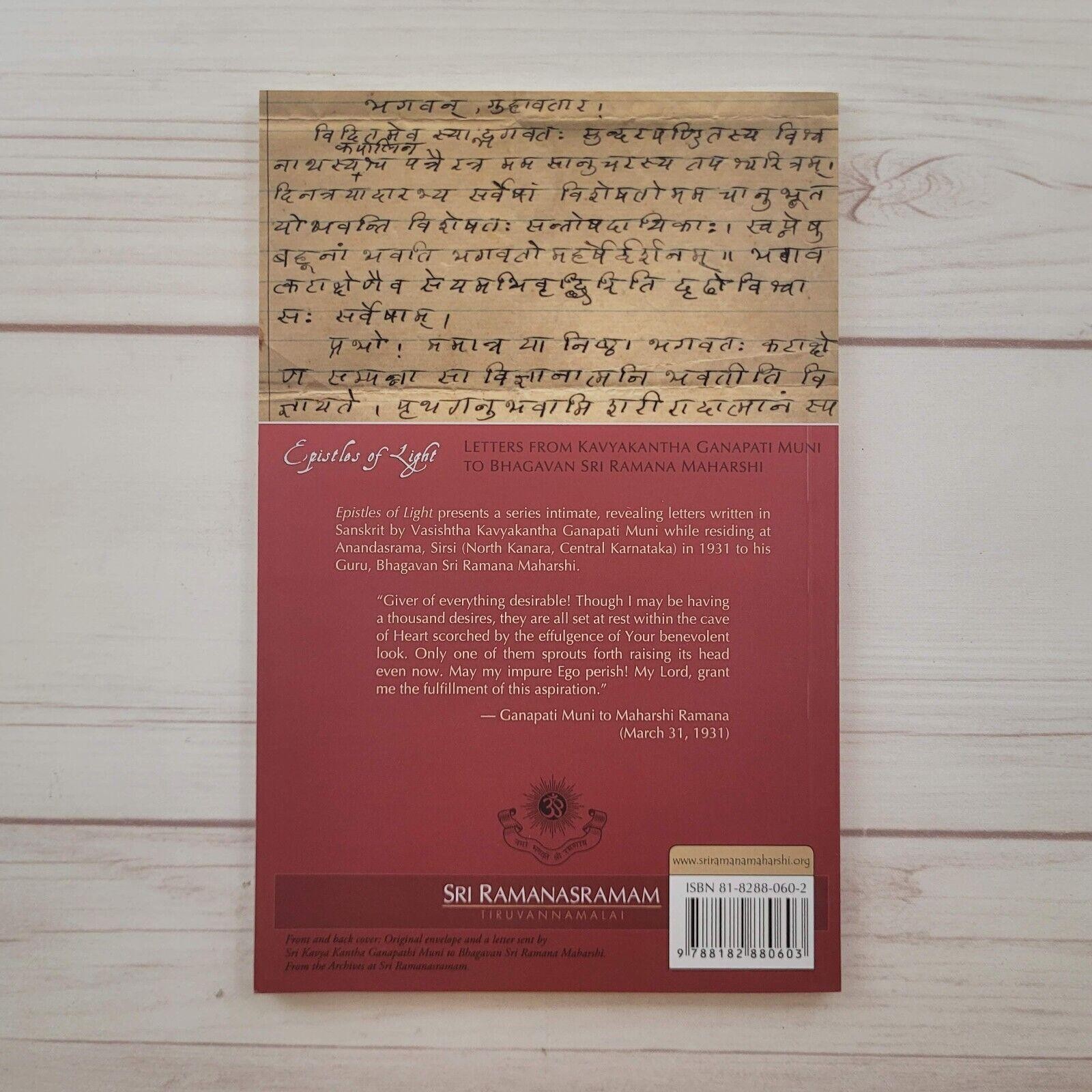 Ramana Maharshi Ganapati Muni Prabhuji Satsangs NEW Spiritual Books Lot of 2
