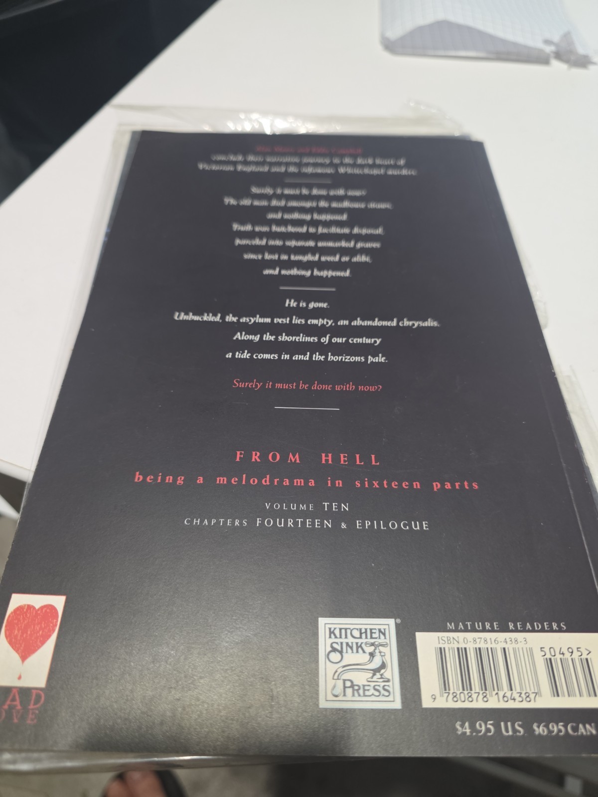From Hell by Alan Moore (1996, Trade Paperback)