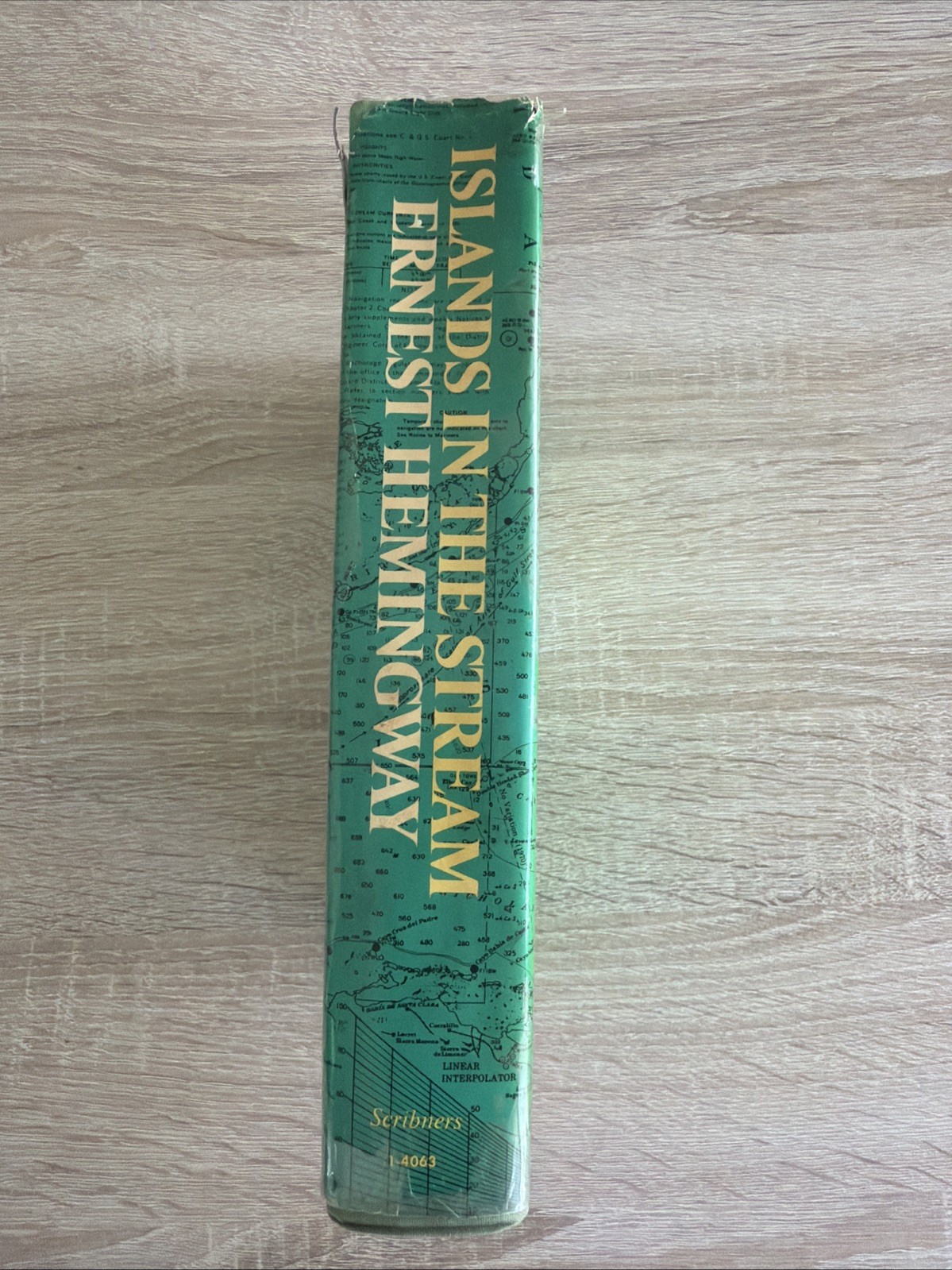 Islands in the Stream by Ernest Hemingway 1970 First Printing with Dust Jacket
