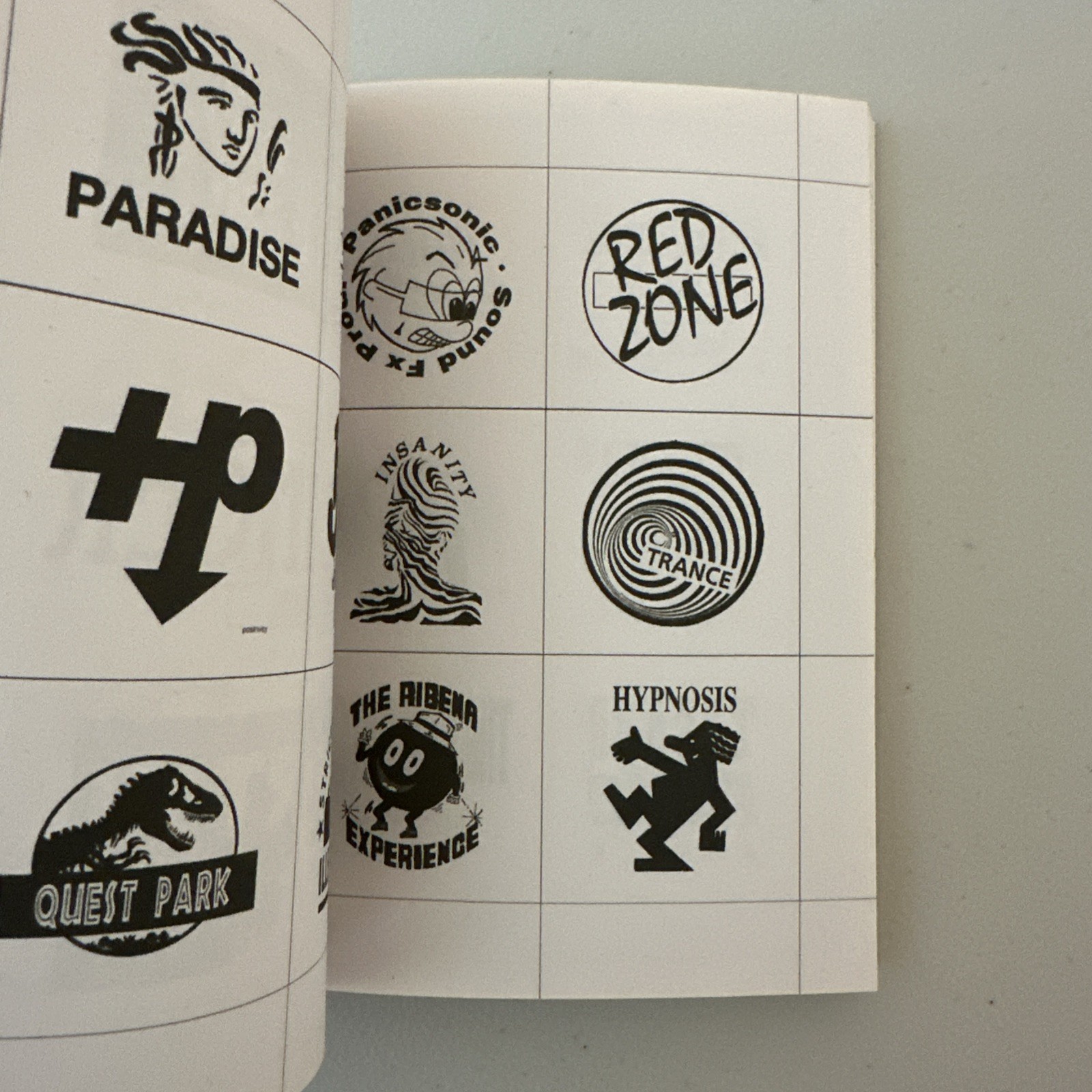 Rave Logos 1988-2000 By Masala Noir