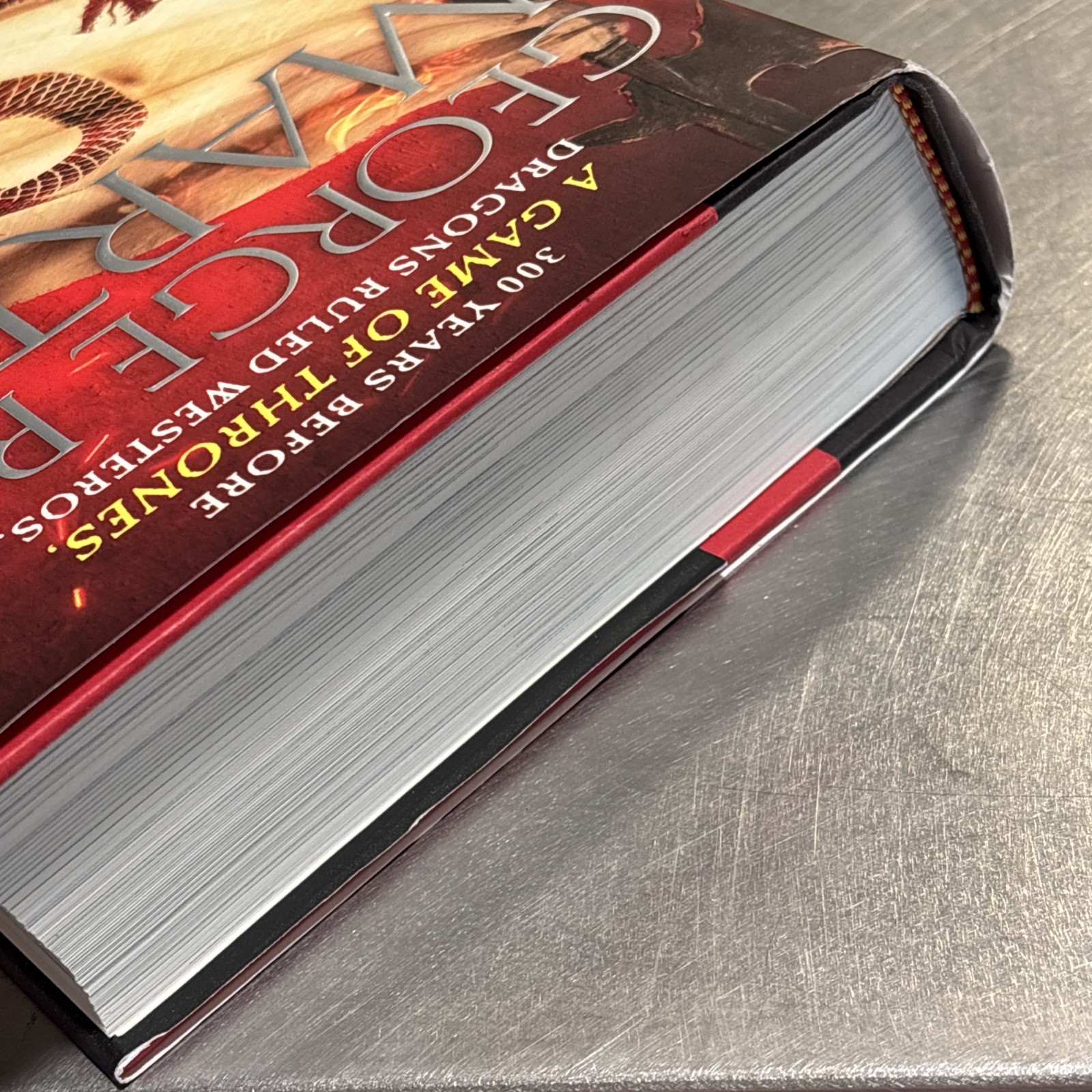 Fire & Blood by George RR Martin 1st Edition / 1st Print Hardcover w/Jacket 2018
