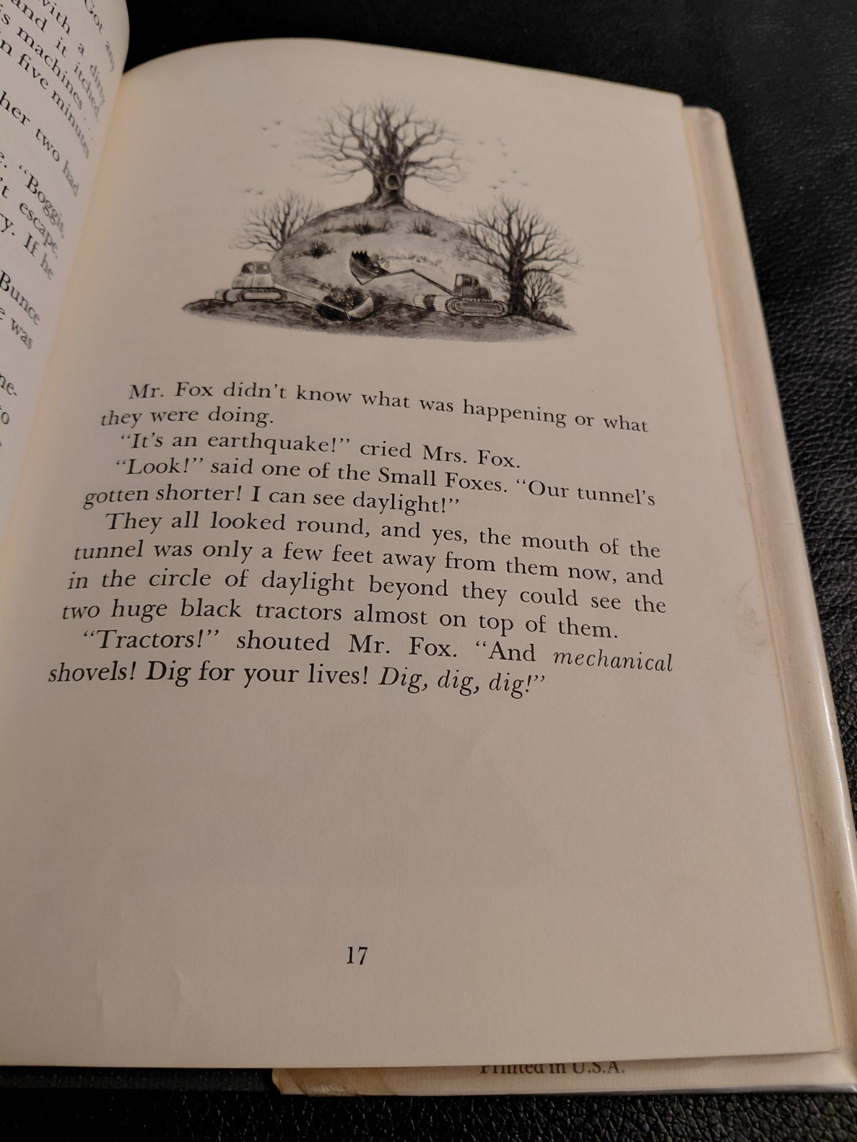 FANTASTIC MR. FOX by Roald Dahl 1970’s hard cover book Vintage EX-LIBRIS