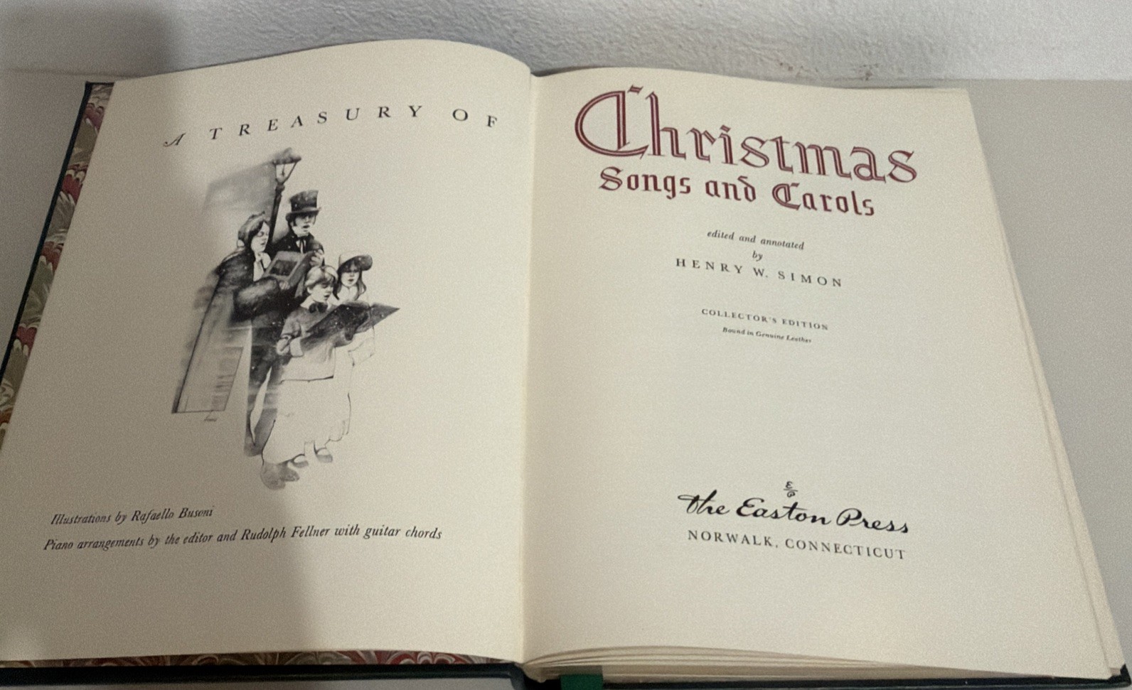 Easton Press A Treasury of Christmas Stories and Poems Free Shipping