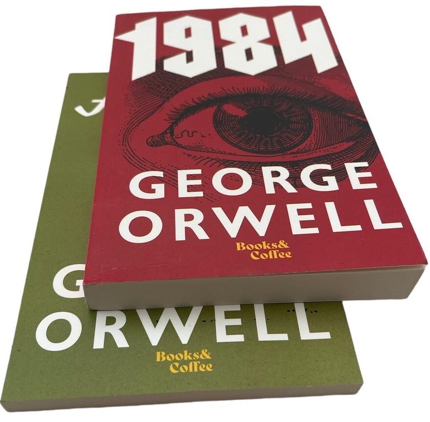 1984 & Animal Farm (Set of 2 Book) by George Orwell, Paperback -.