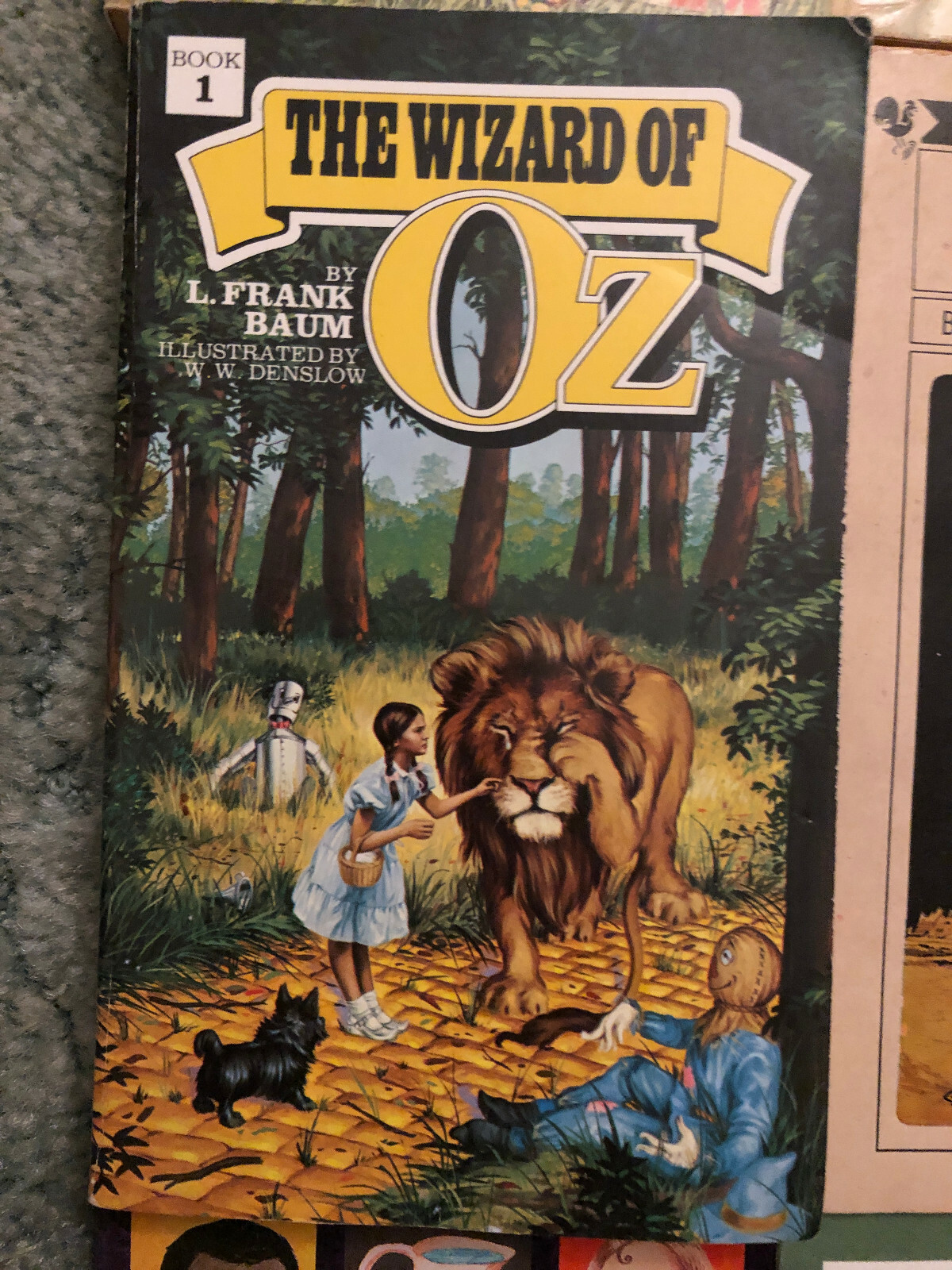 Childrens novels, lot of 9, Alice in Wonderland, Wizard of Oz, Seedfolks