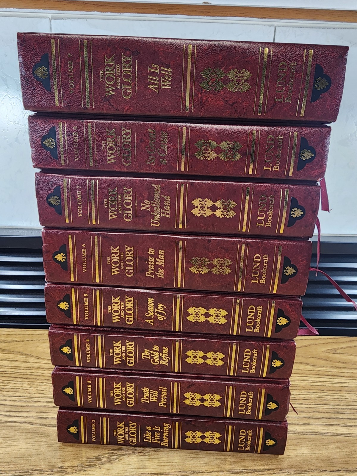 The Work And The Glory 1998 Collectors Edition Vol 2-9 HC Gerald N Lund