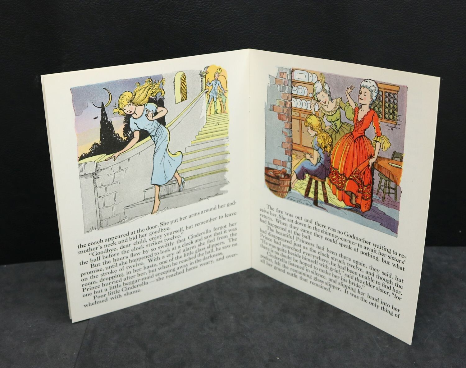 VINTAGE 1930s Platt & Munk Co. Children’s Book Cinderella Sat198