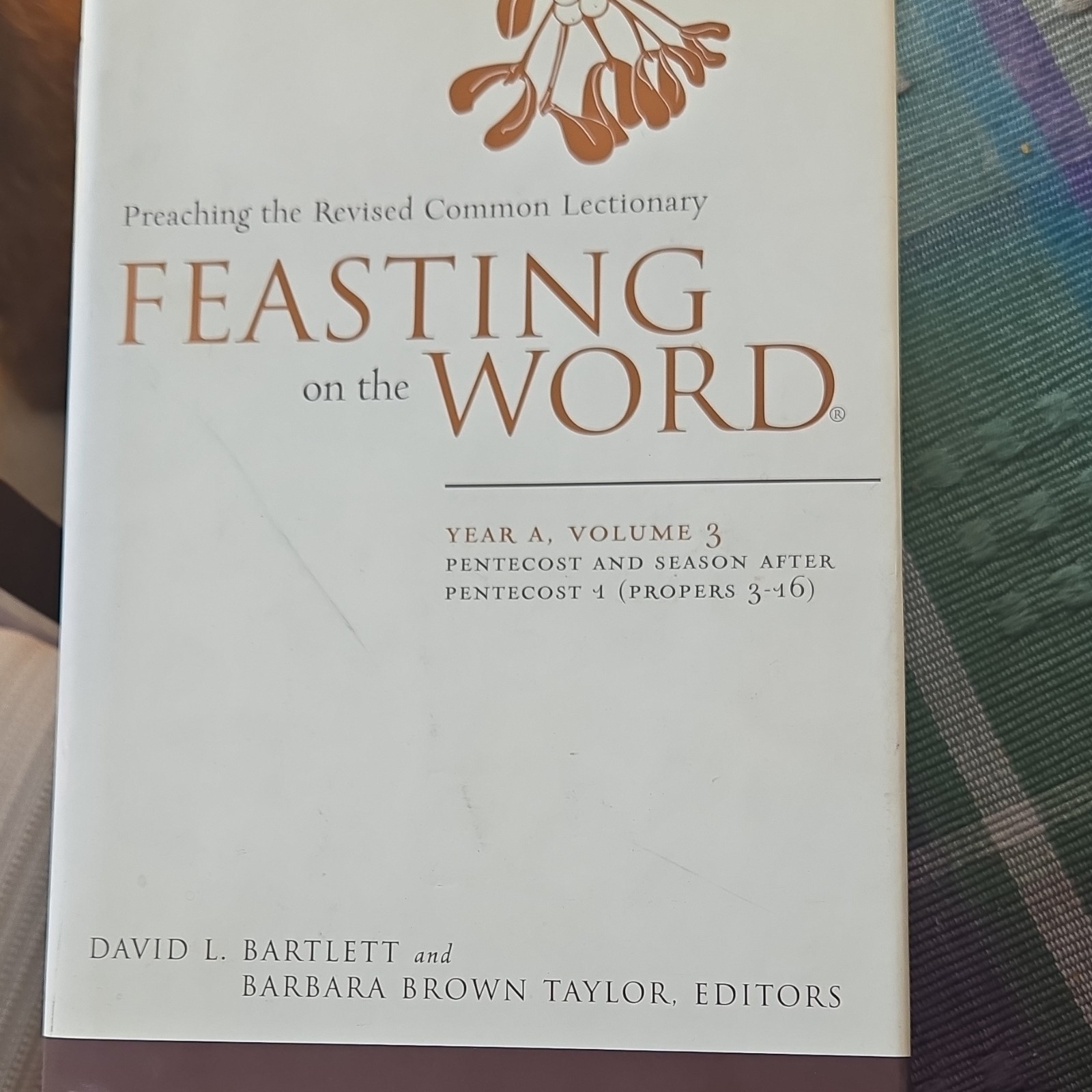 Feasting on the Word Year A Volumes 1 -4 Hardcover Worship Bartlett Taylor