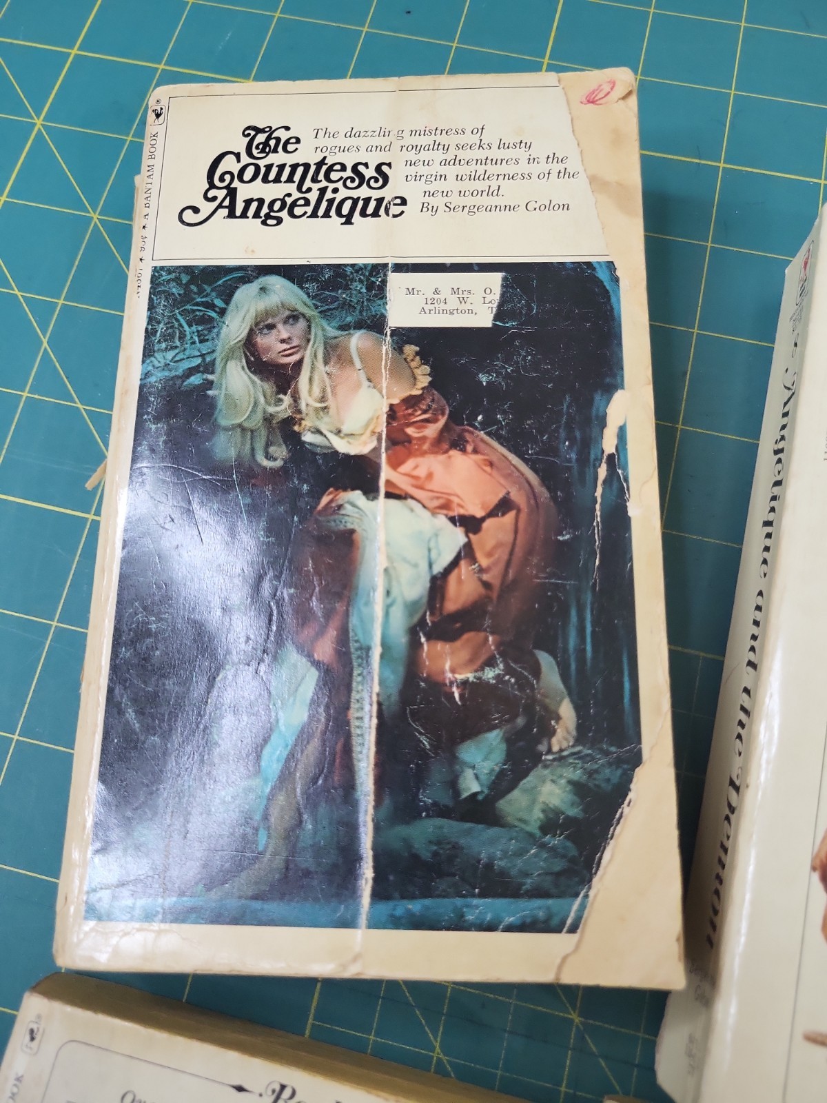 Lot Of 8 Sergeane Golon Pb Books Angelique „SEE PHOTOS“