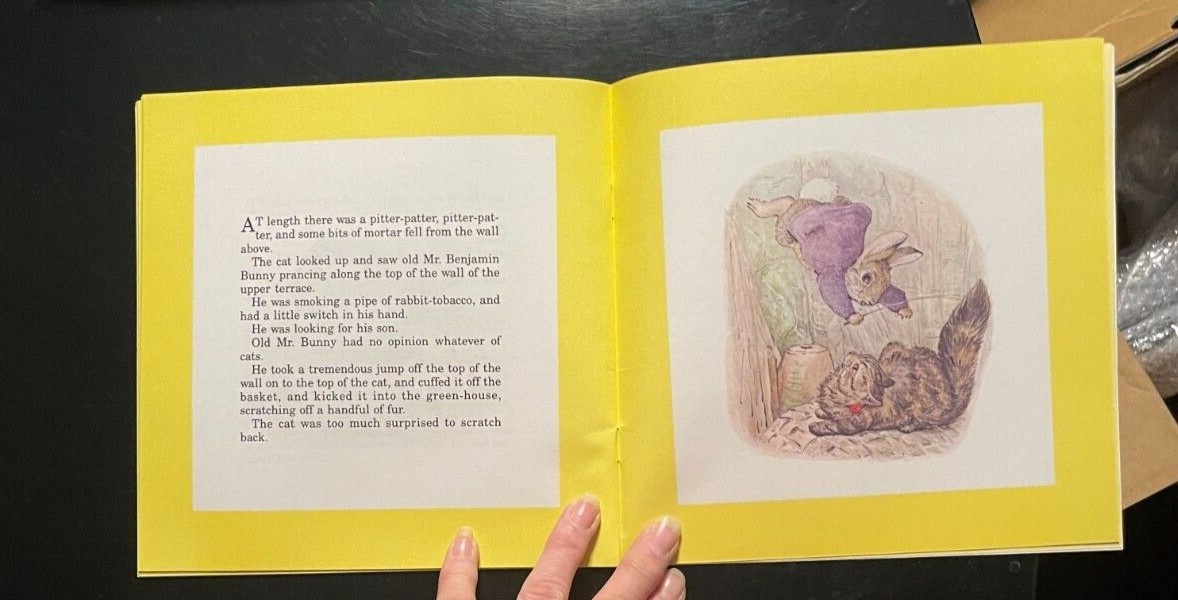 The Tale of Benjamin Bunny with Peter Rabbit. I don’t sell anything for less $1