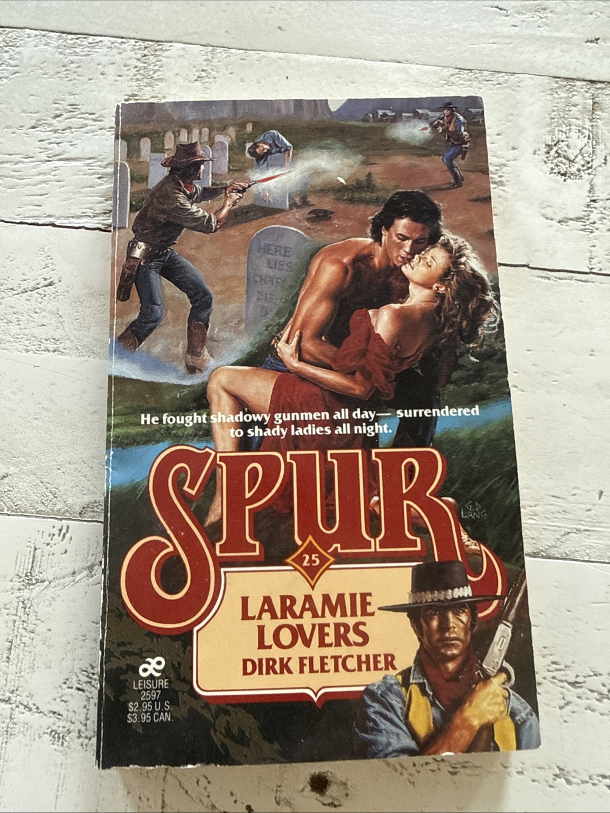 Spur & Lone Star Western 5 PB Lot Dirk Fletcher Wesley Ellis Action Western