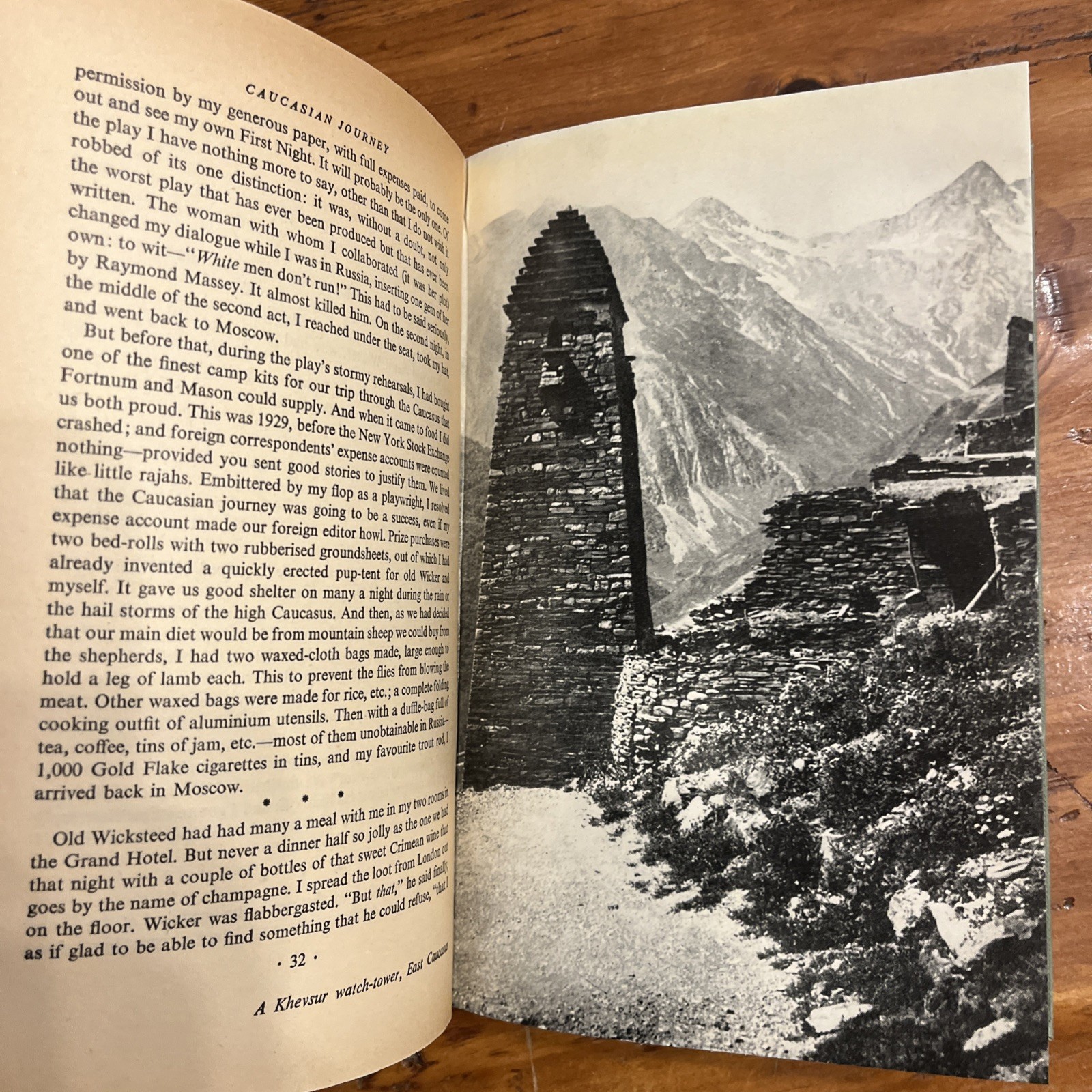 CAUCASIAN JOURNEY By Negley Farson,BOOK of MONTH CLUB — 154 pages — 1952