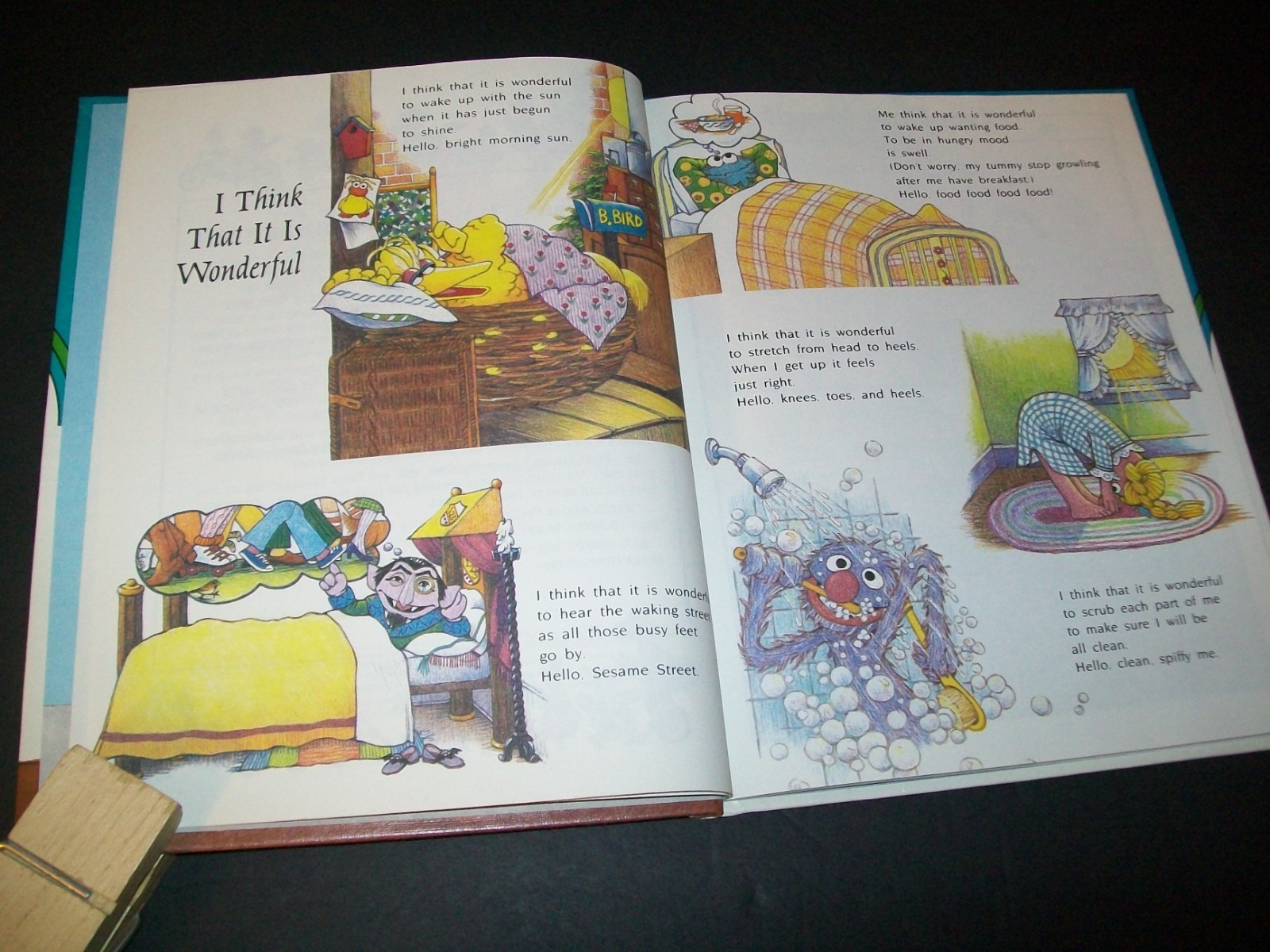 Vintage Sesame Street Books On My Way, Grover, Big Bird 1989 Lot of 6