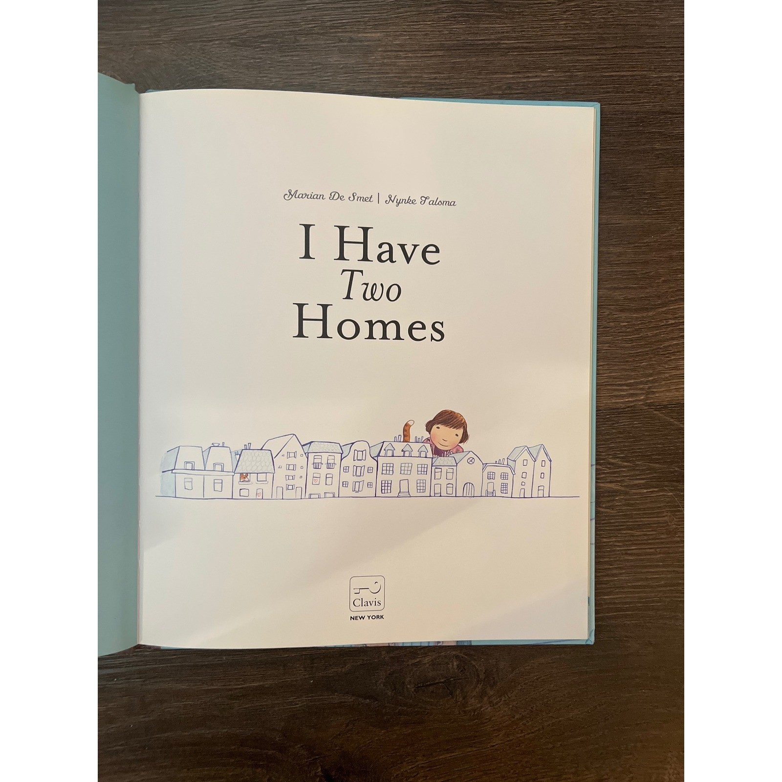 I Have Two Homes Marian De Smet Hardcover Childrens Book Divorce 9781605371023