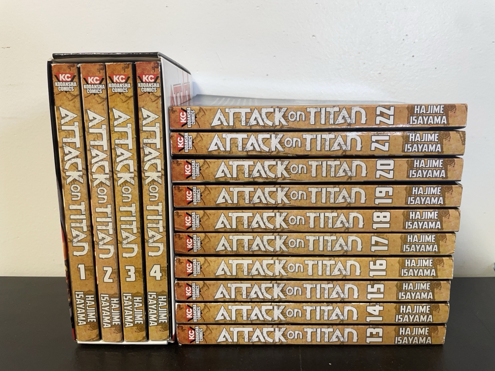 Attack On Titan Book Lot 14 Books Hajime Isayama / Kodansha Comics