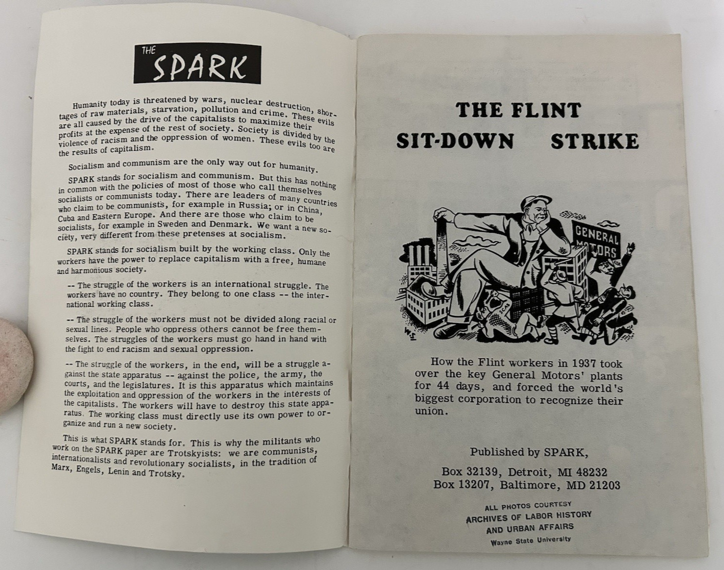 The Flint Sit-Down Strike, How Workers Took Over GM Plants for 44 Days. RARE