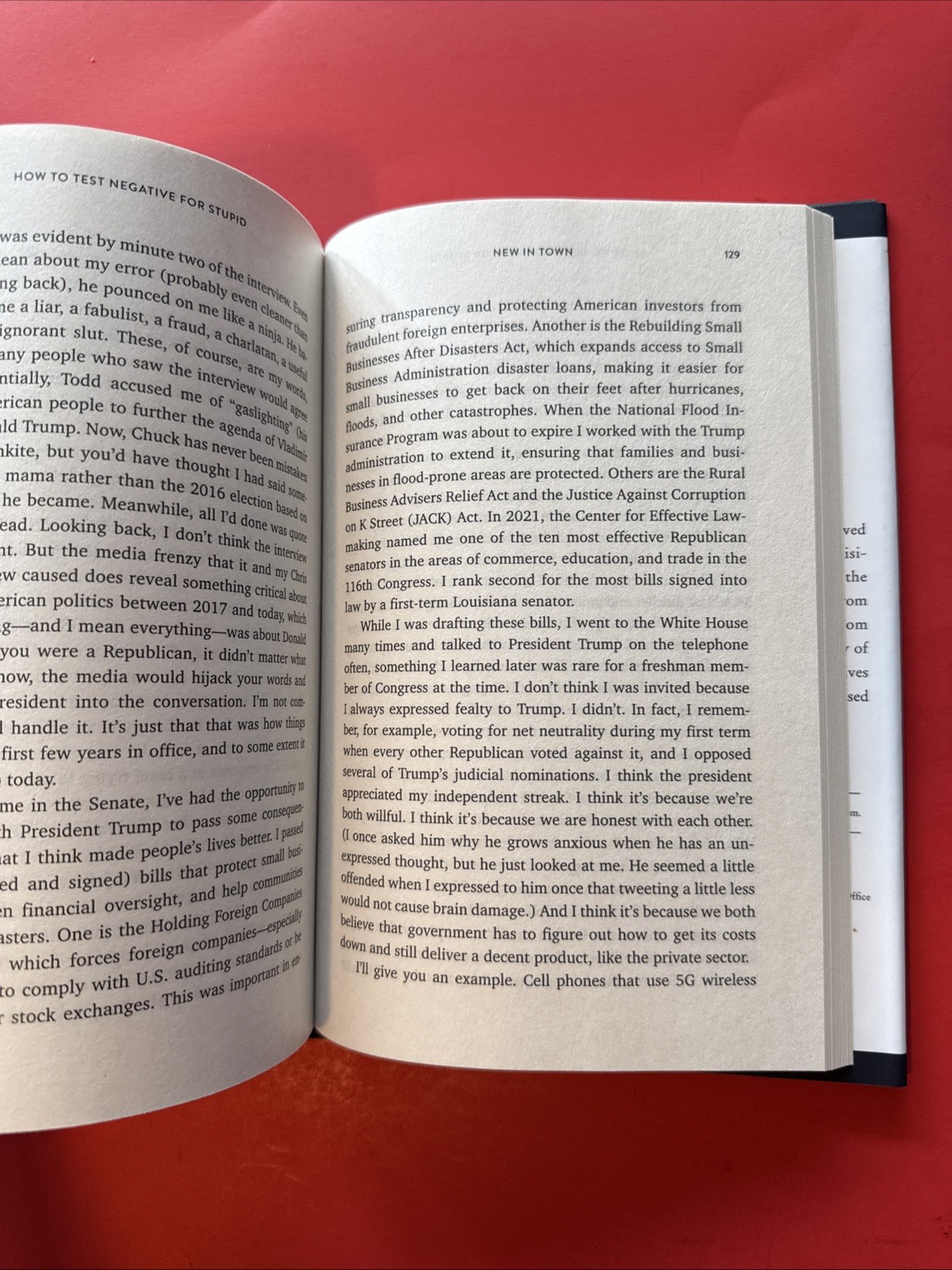 How to Test Negative for Stupid: And Why Washington Never Will by John Kennedy