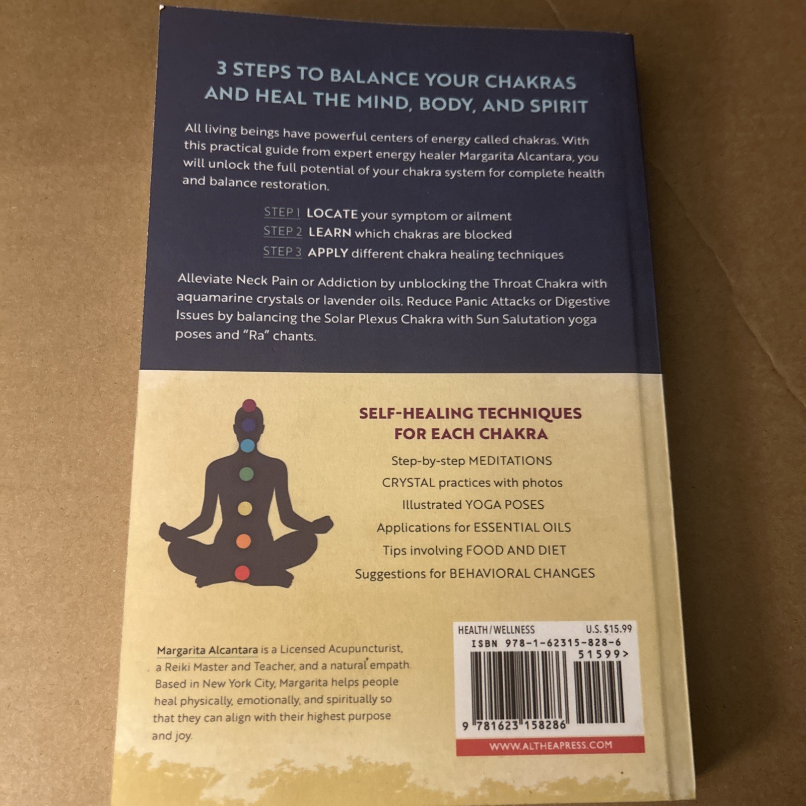 Chakra Healing (A beginners guide to Self Healing) By Margarita Alcantara