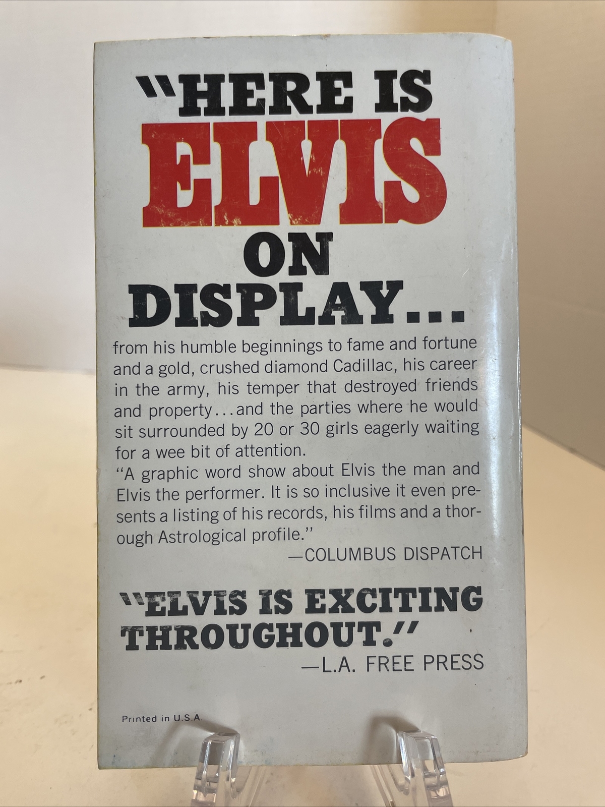 Elvis – A Biography by Jerry Hopkins 1971 – FSH!
