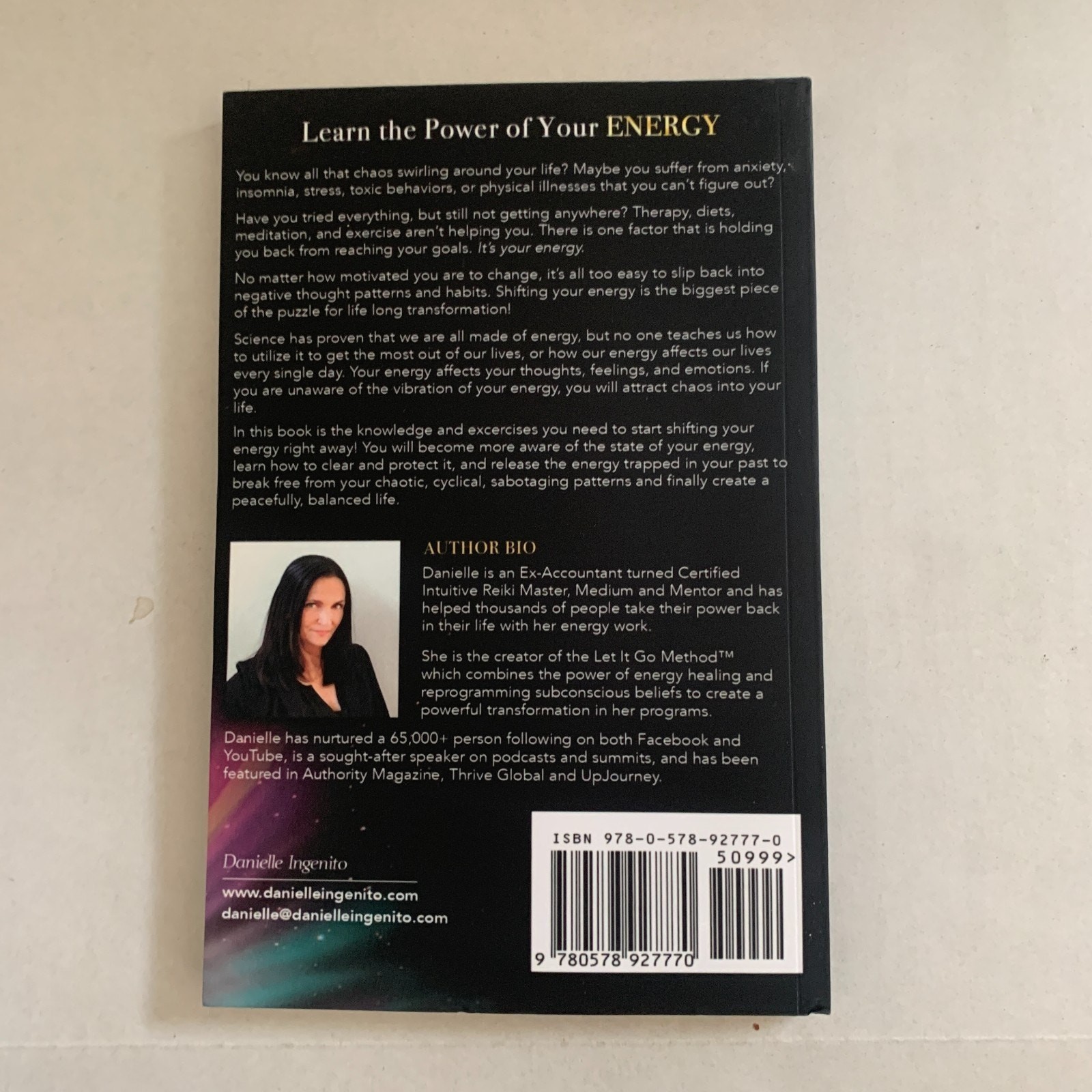It’s Not You, It’s Your Energy Danielle Ingenito Paperback Book NEW