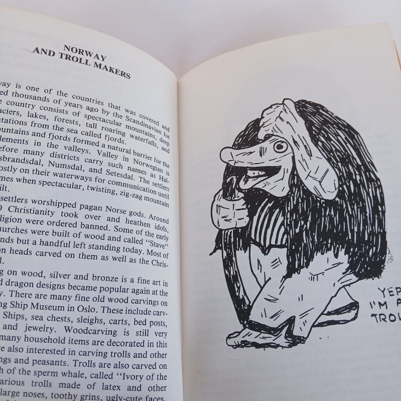 The Droll Trolls By Hildur Ek 1982 Booklet 32 Pages Troll Knowledge And Stories