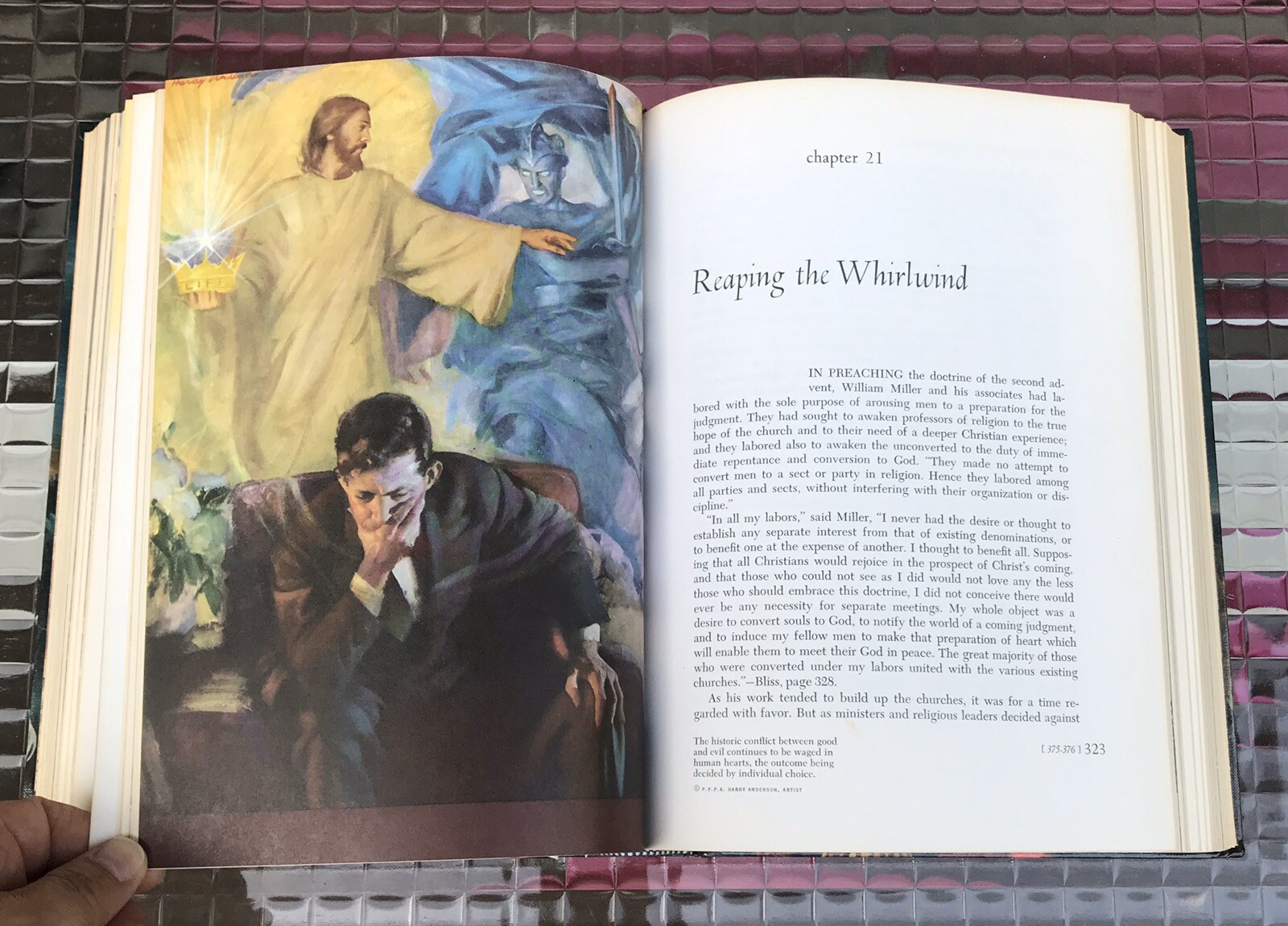 The Triumph of God’s Love By Ellen G White 1950 Hardcover Book With 656 Pages