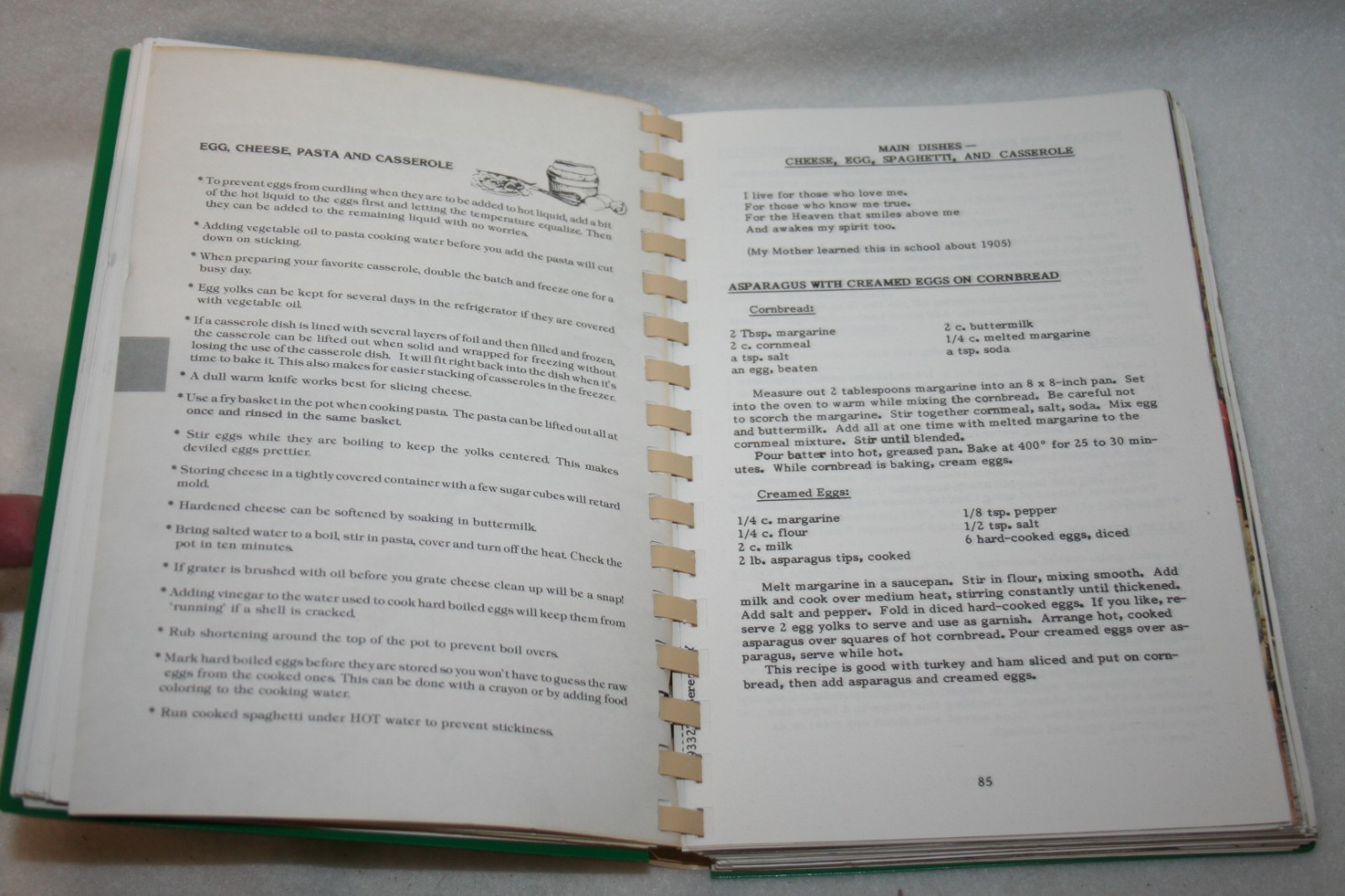 Vintage Mayne Miracle Reynolds BEREA, KENTUCKY Cookbook KY FOOD RECIPES Desserts