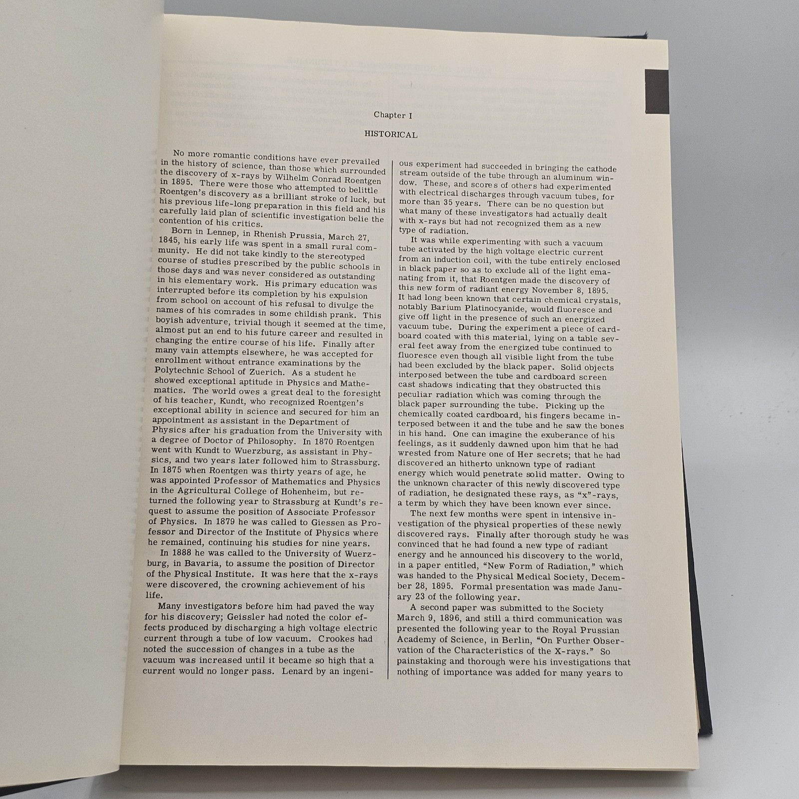 Manual of Roentgenological Technique L R Sante 1959 Radiology Hardcover