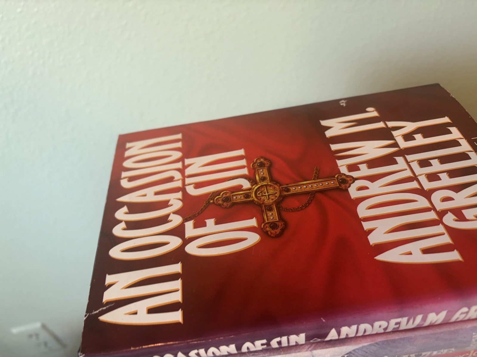 Andrew M. Greeley Lot of 5 Hardcover Books (See photos for titles)