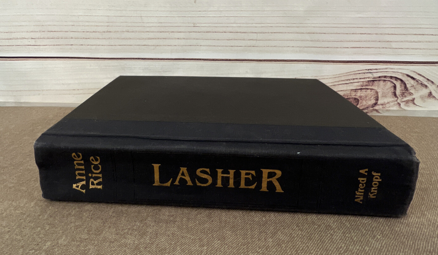 Lasher Second Book Lives Mayfair Witches Anne Rice Book First Edition Knopf HC