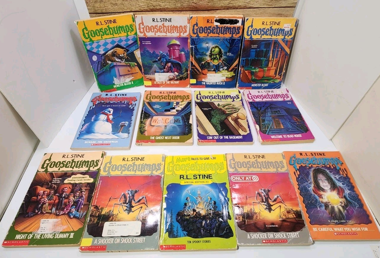 Goosebumps Books R.L. Stine Lot Of 45 Books Vintage 90s & 2000s See Description