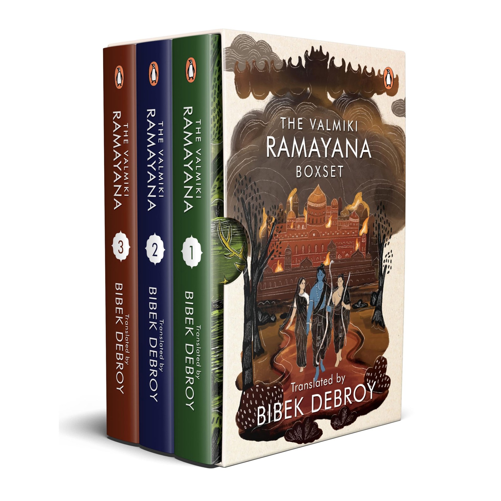 The Valmiki Ramayana (Volume 1-3) : Premium Coll by Bibek Debroy (tr.) HB 2025 N