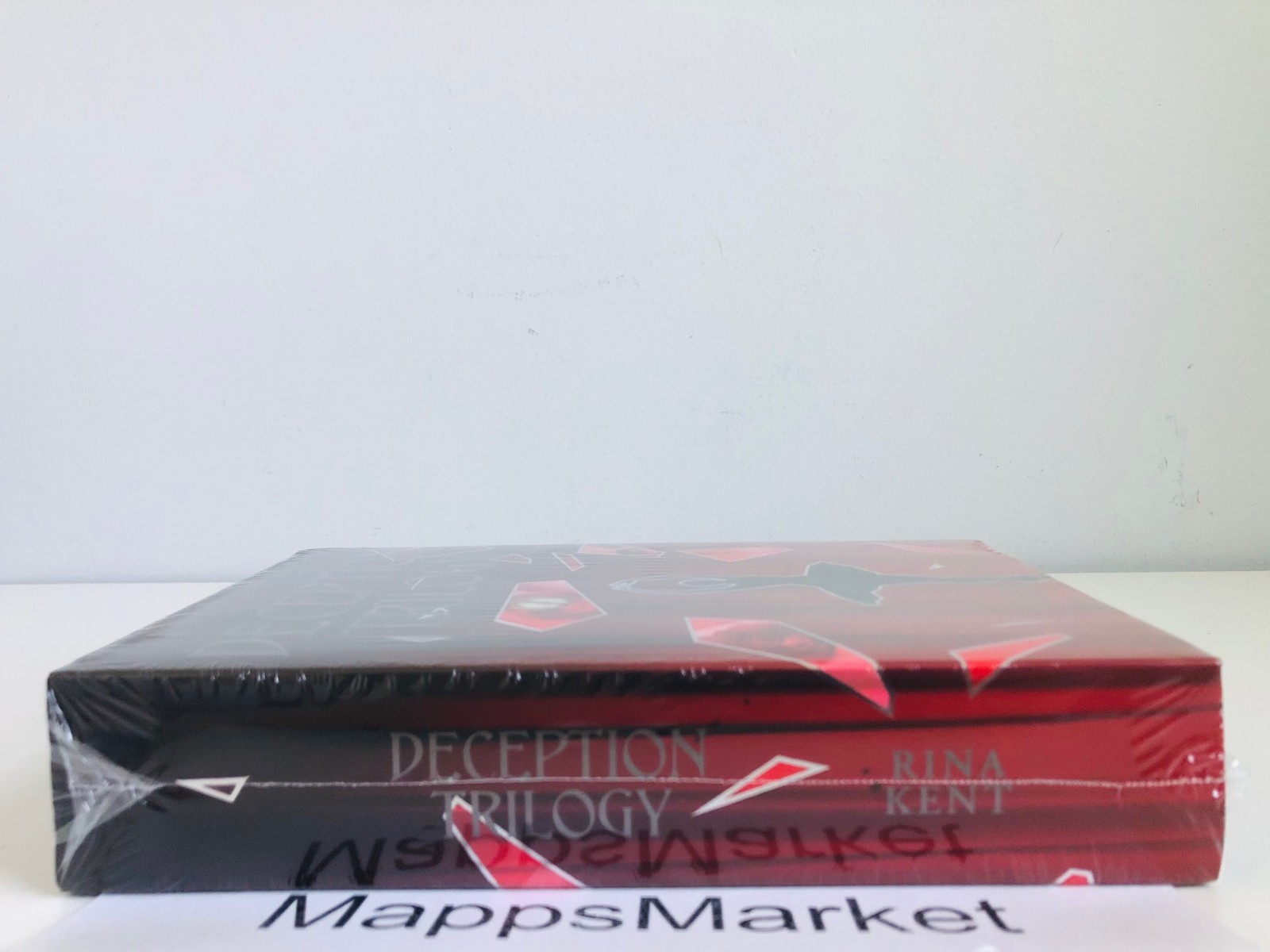SIGNED Deception Trilogy Omnibus Rina Kent BOOKS FOR DAYS Couples Edge OVERLAYS