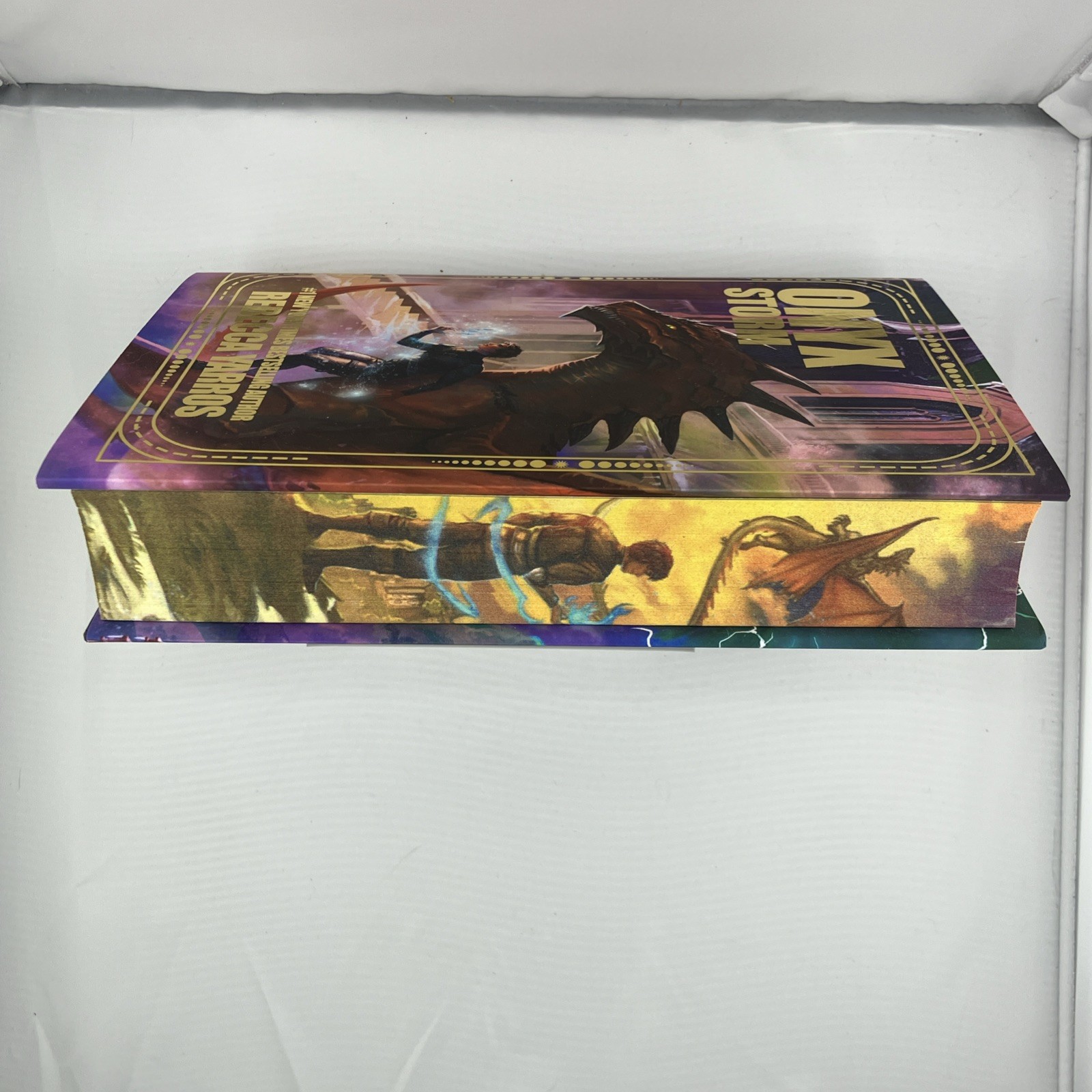 Fourth Wing, Iron Flame & Onyx Storm Rebecca Yarros Acrylipics W/ Overlays