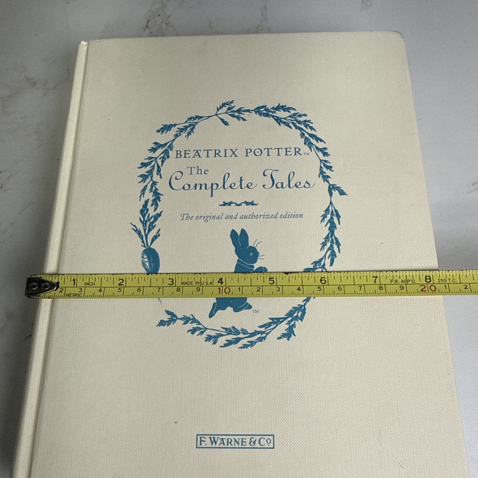 The Complete Tales of Beatrix Potter Hardcover Book F. Warne & Co Illustrated