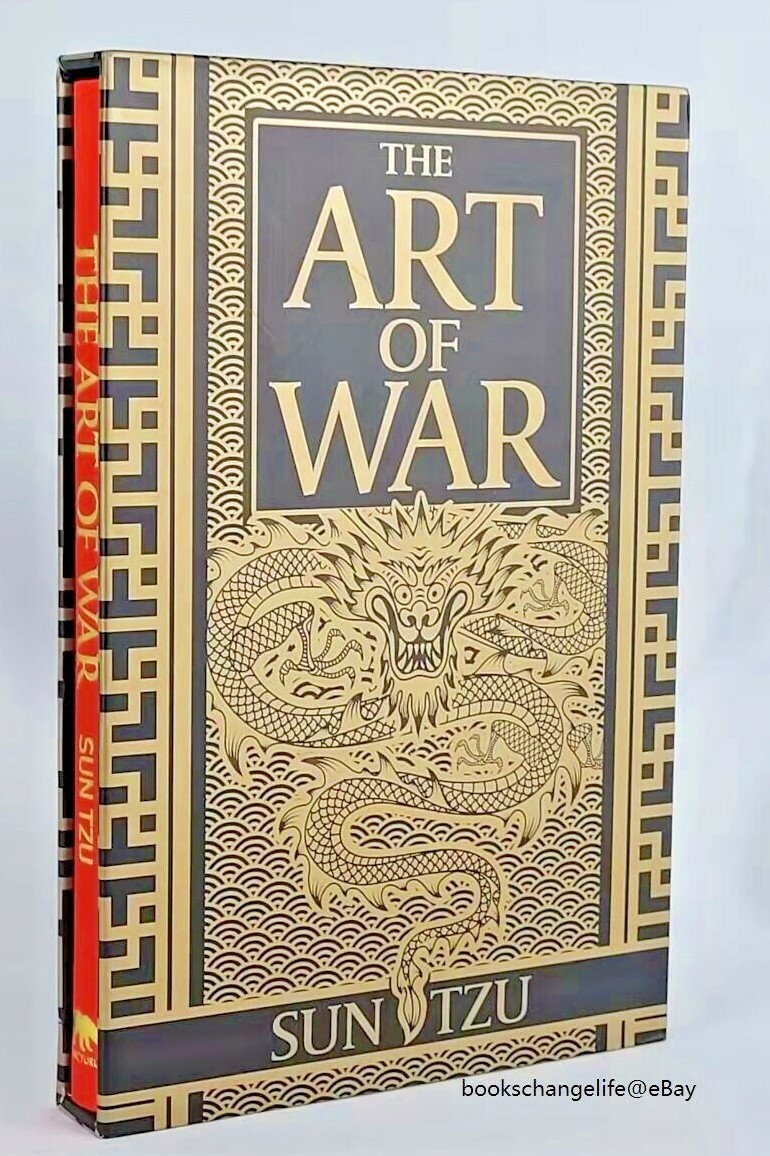 THE ART OF WAR DELUXE Silk Edition Sun Tzu Illustrated Collectible slipcase NEW